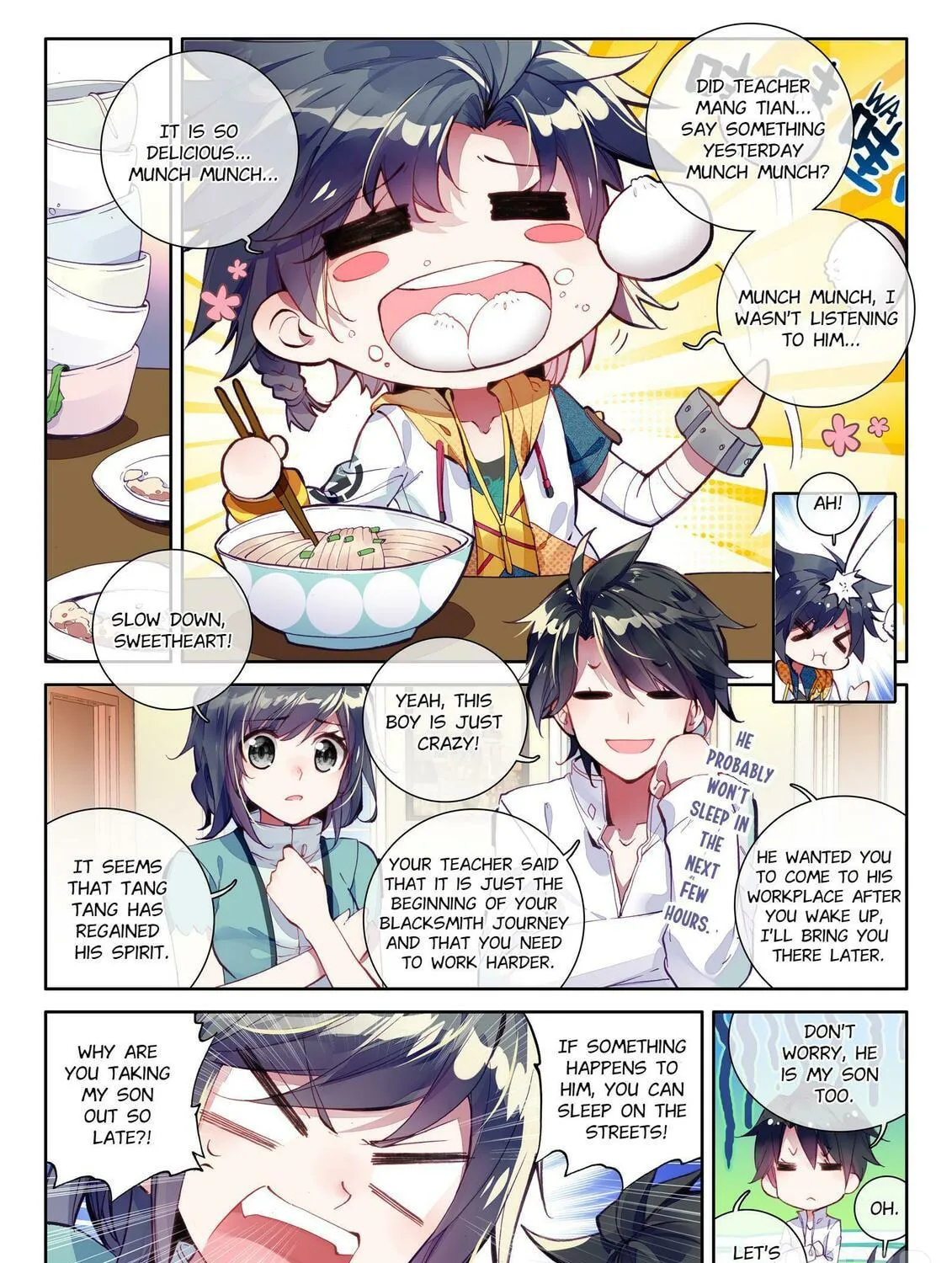 Soul Land 3: Legend of the Dragon King (Colored) Chapter 16 page 5 - 