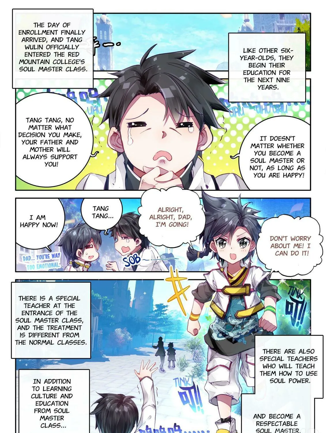 Soul Land 3: Legend of the Dragon King (Colored) Chapter 2 page 17 - 