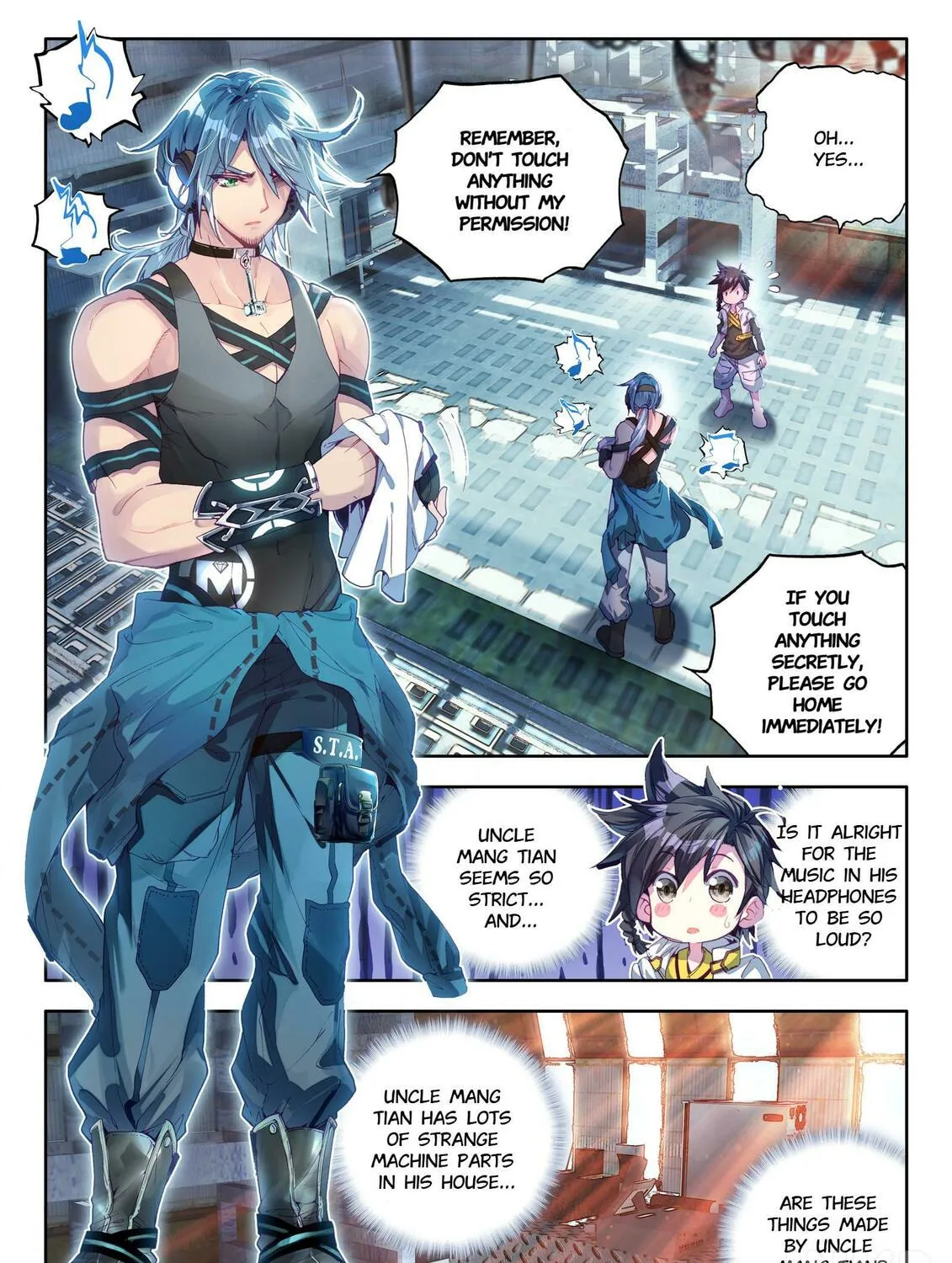 Soul Land 3: Legend of the Dragon King (Colored) Chapter 5 page 3 - 