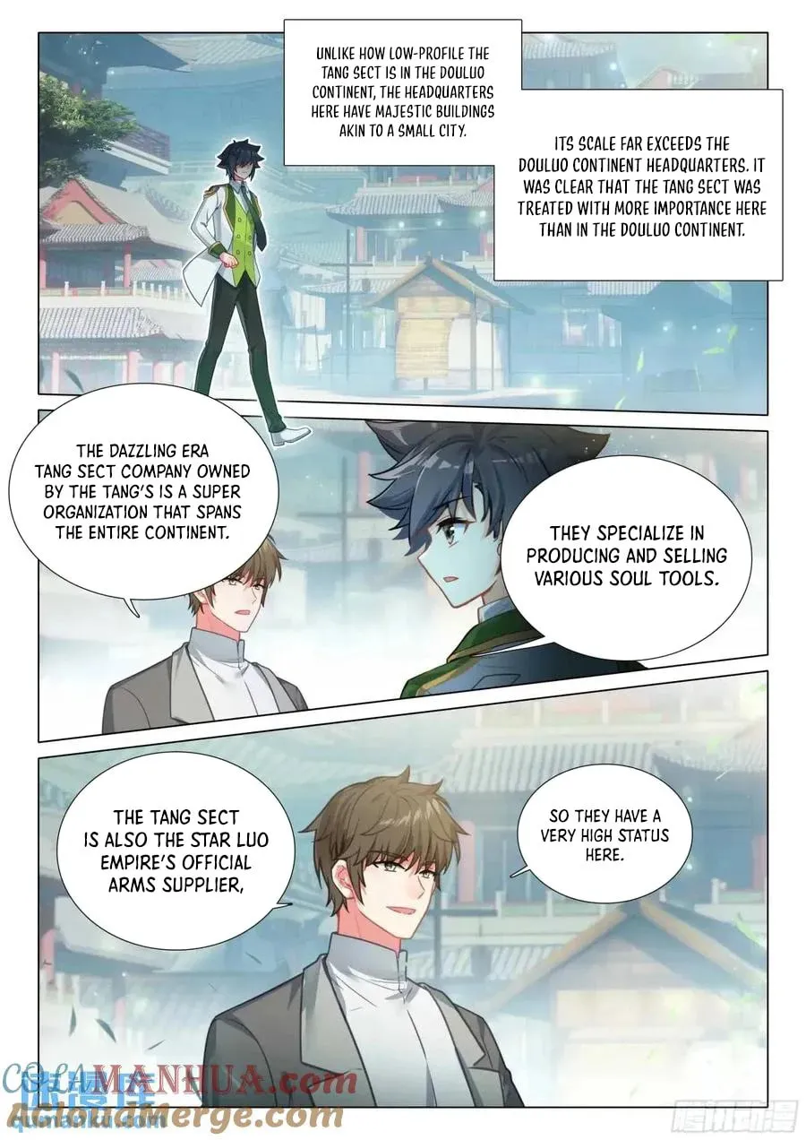Soul Land 3: Legend of the Dragon King (Colored) Chapter 532 page 4 - 