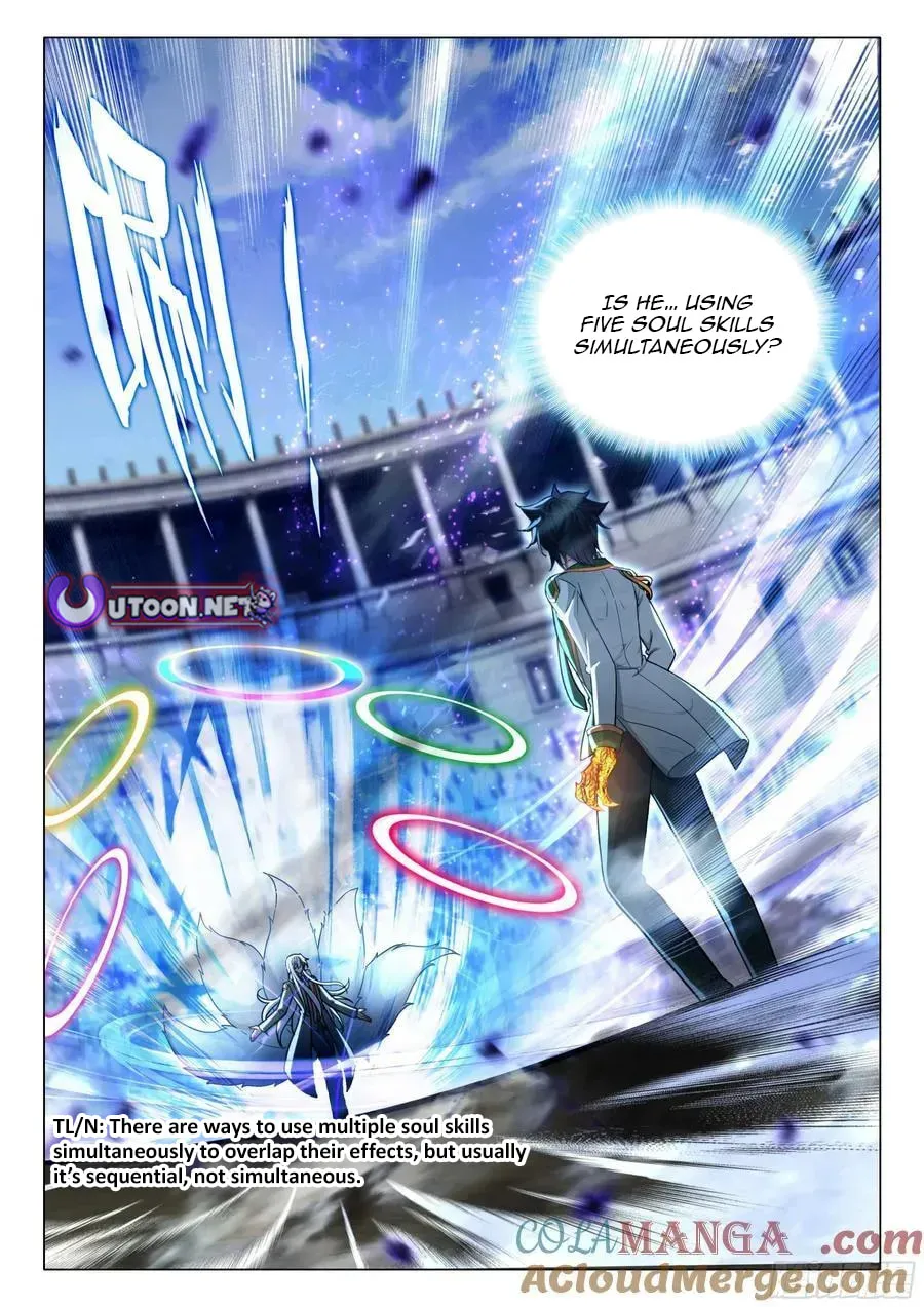 Soul Land 3: Legend of the Dragon King (Colored) Chapter 544 page 14 - 