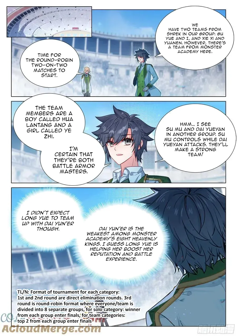Soul Land 3: Legend of the Dragon King (Colored) Chapter 546 page 3 - 