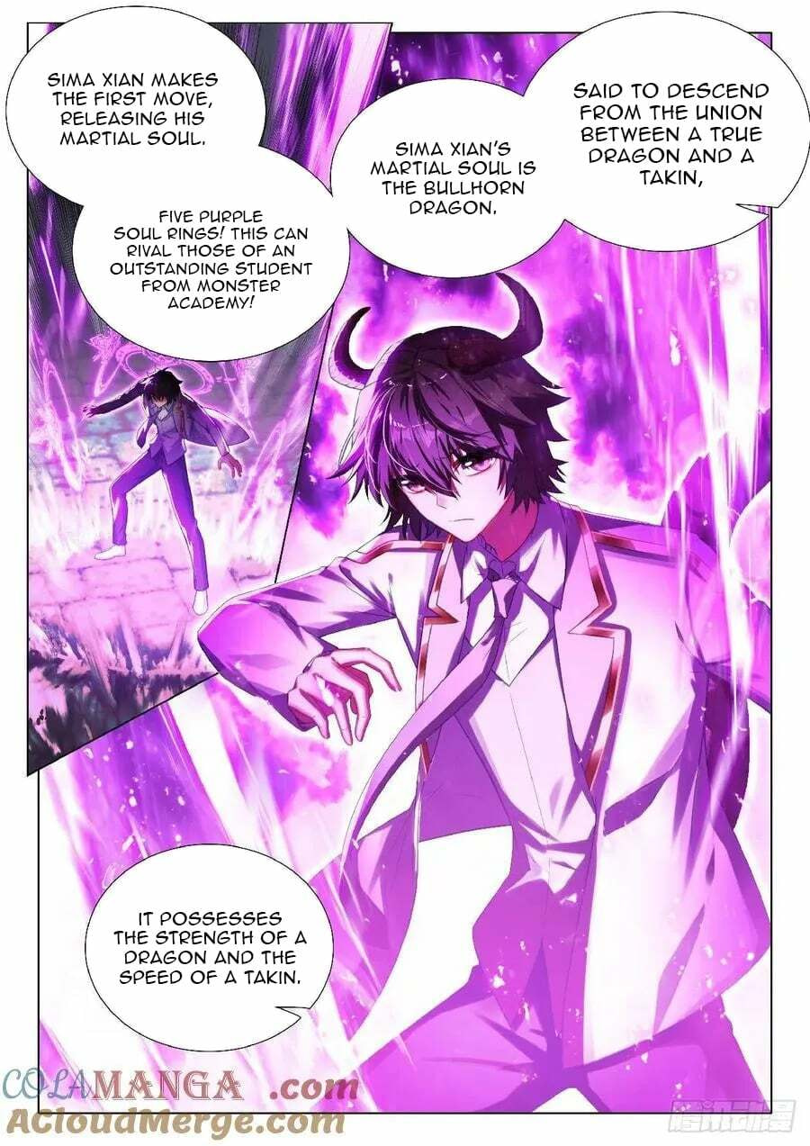 Soul Land 3: Legend of the Dragon King (Colored) Chapter 554 page 12 - 