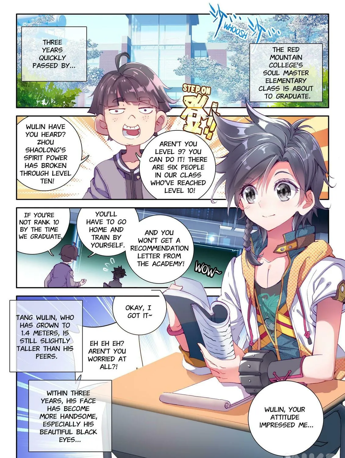 Soul Land 3: Legend of the Dragon King (Colored) Chapter 7 page 3 - 
