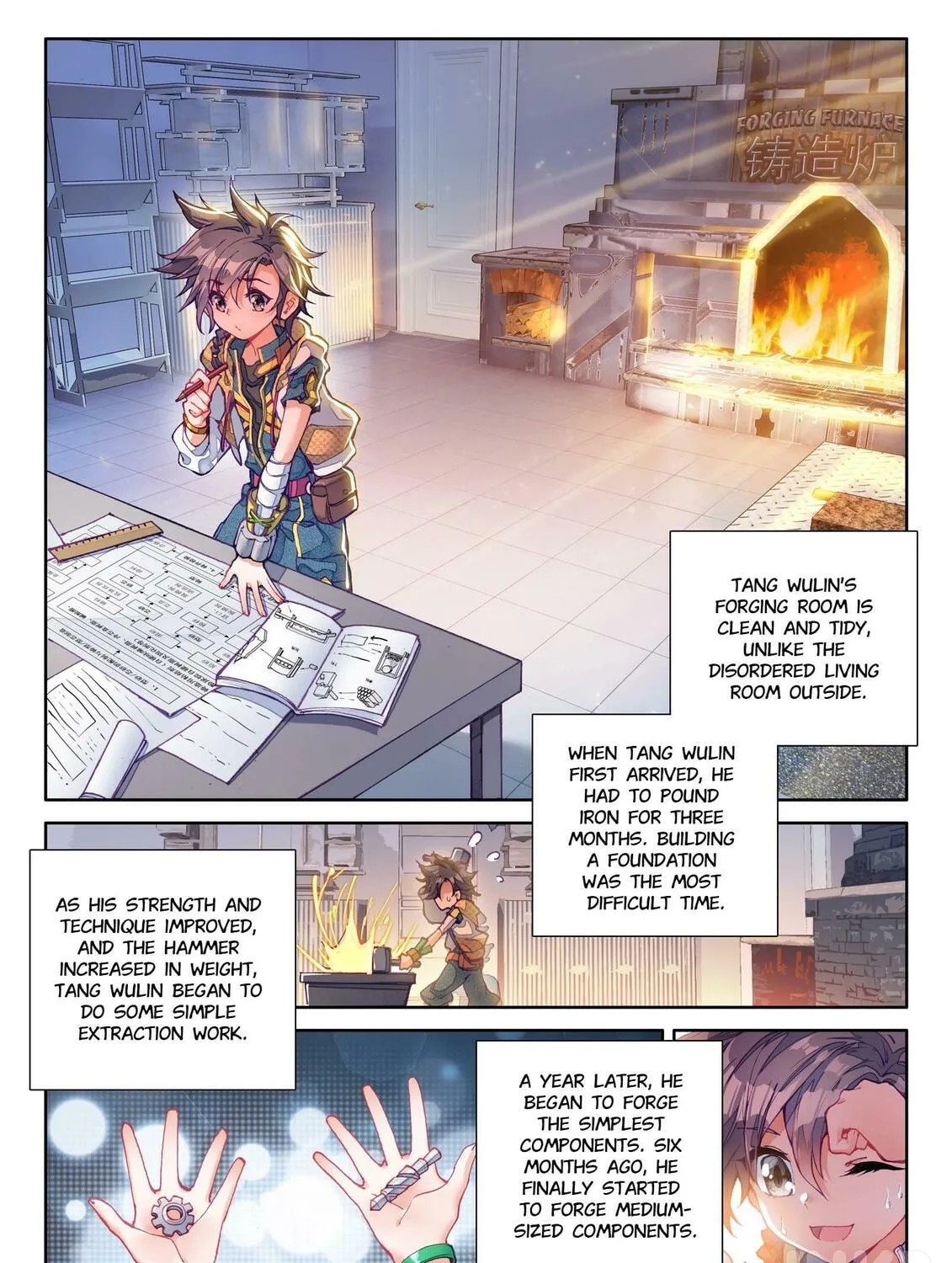 Soul Land 3: Legend of the Dragon King (Colored) Chapter 7 page 21 - 