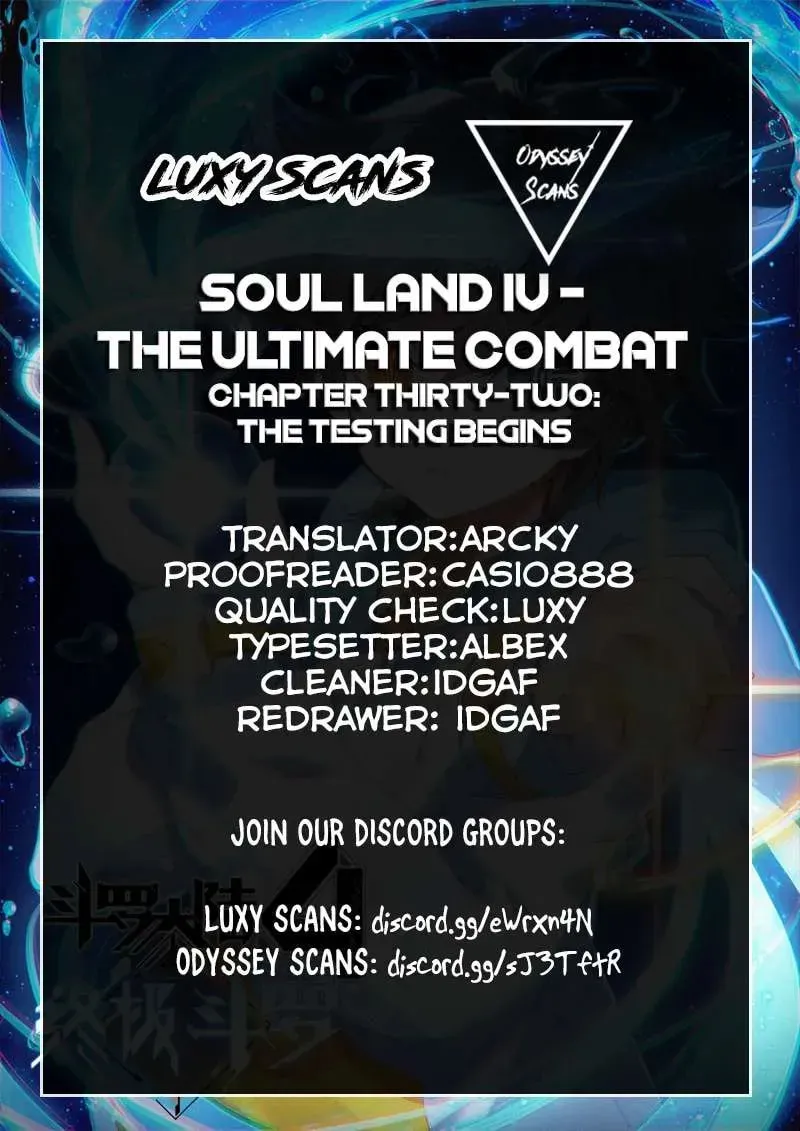 Soul Land IV: Ultimate Fighting Chapter 32.1 page 1 - 