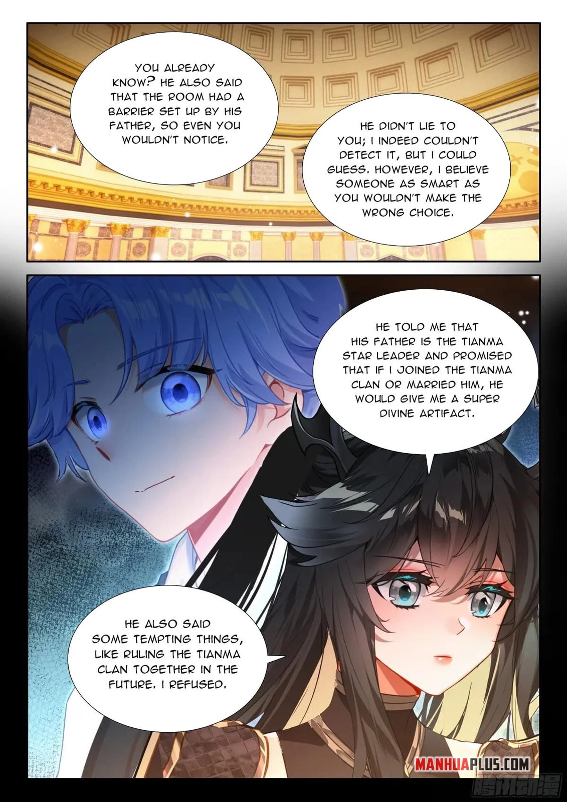 Soul Land IV: Ultimate Fighting Chapter 593.5 page 7 - 
