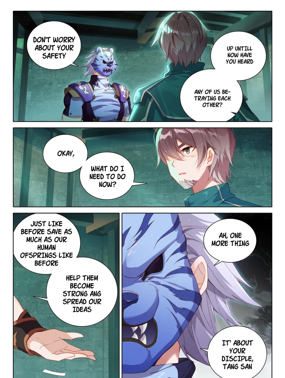 Soul Land V - Reborn for you (Colored) Chapter 14 page 28 - 