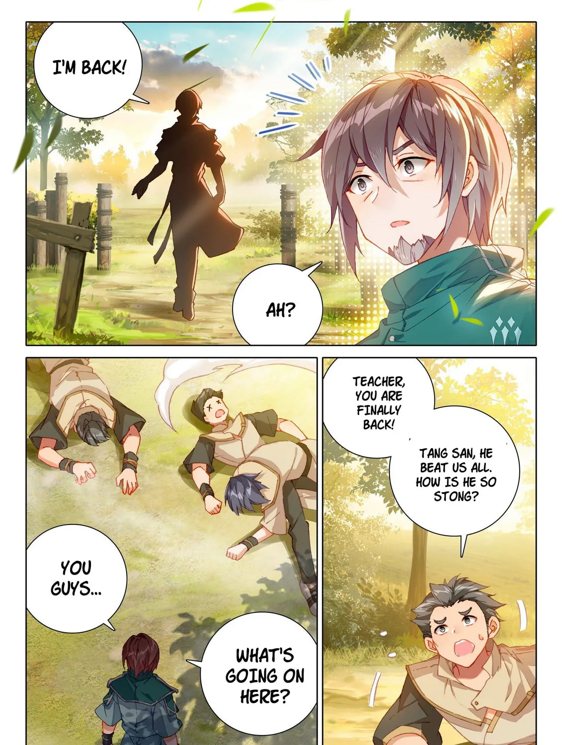 Soul Land V - Reborn for you (Colored) Chapter 14 page 4 - 