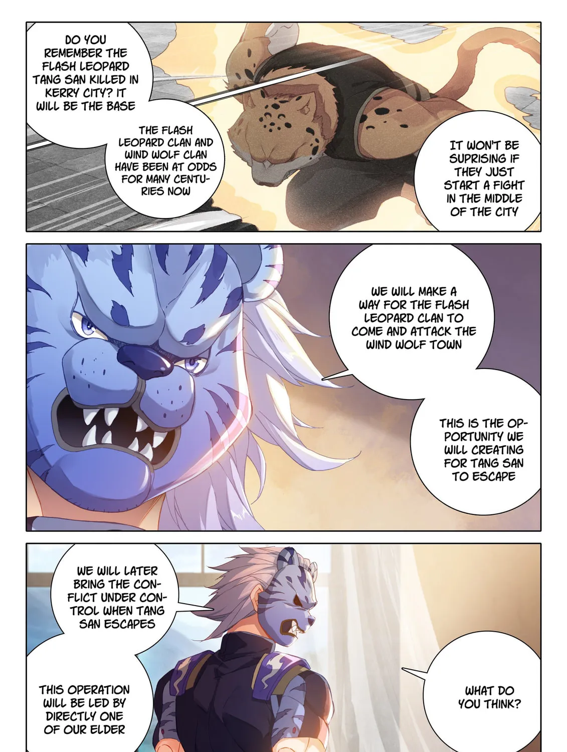 Soul Land V - Reborn for you (Colored) Chapter 16 page 8 - 