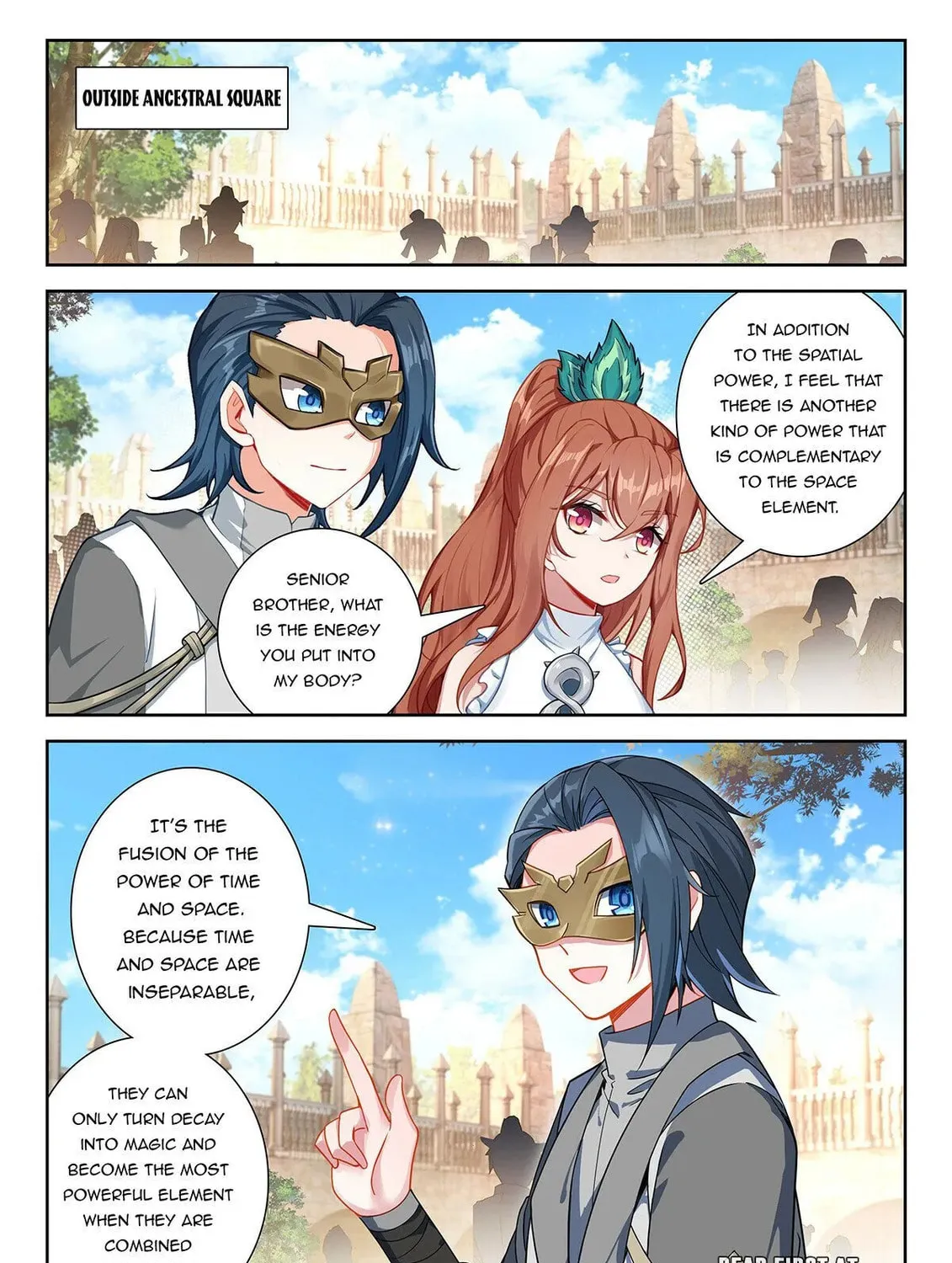 Soul Land V - Reborn for you (Colored) Chapter 207 page 15 - 