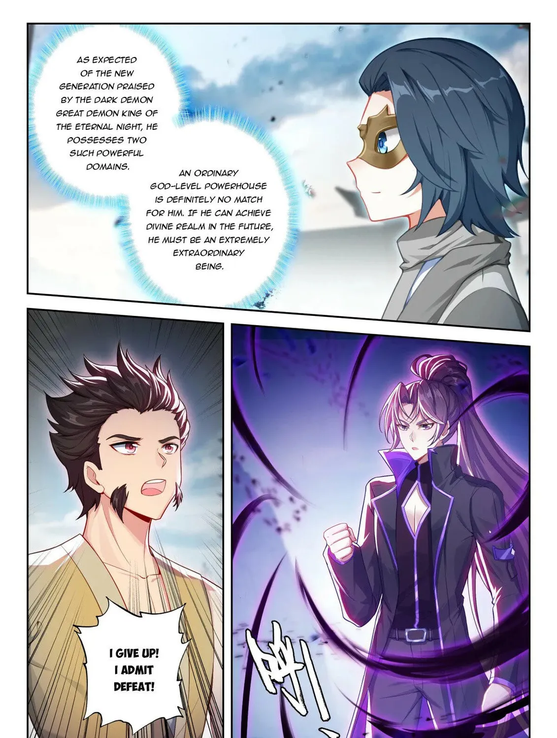 Soul Land V - Reborn for you (Colored) Chapter 214 page 21 - 