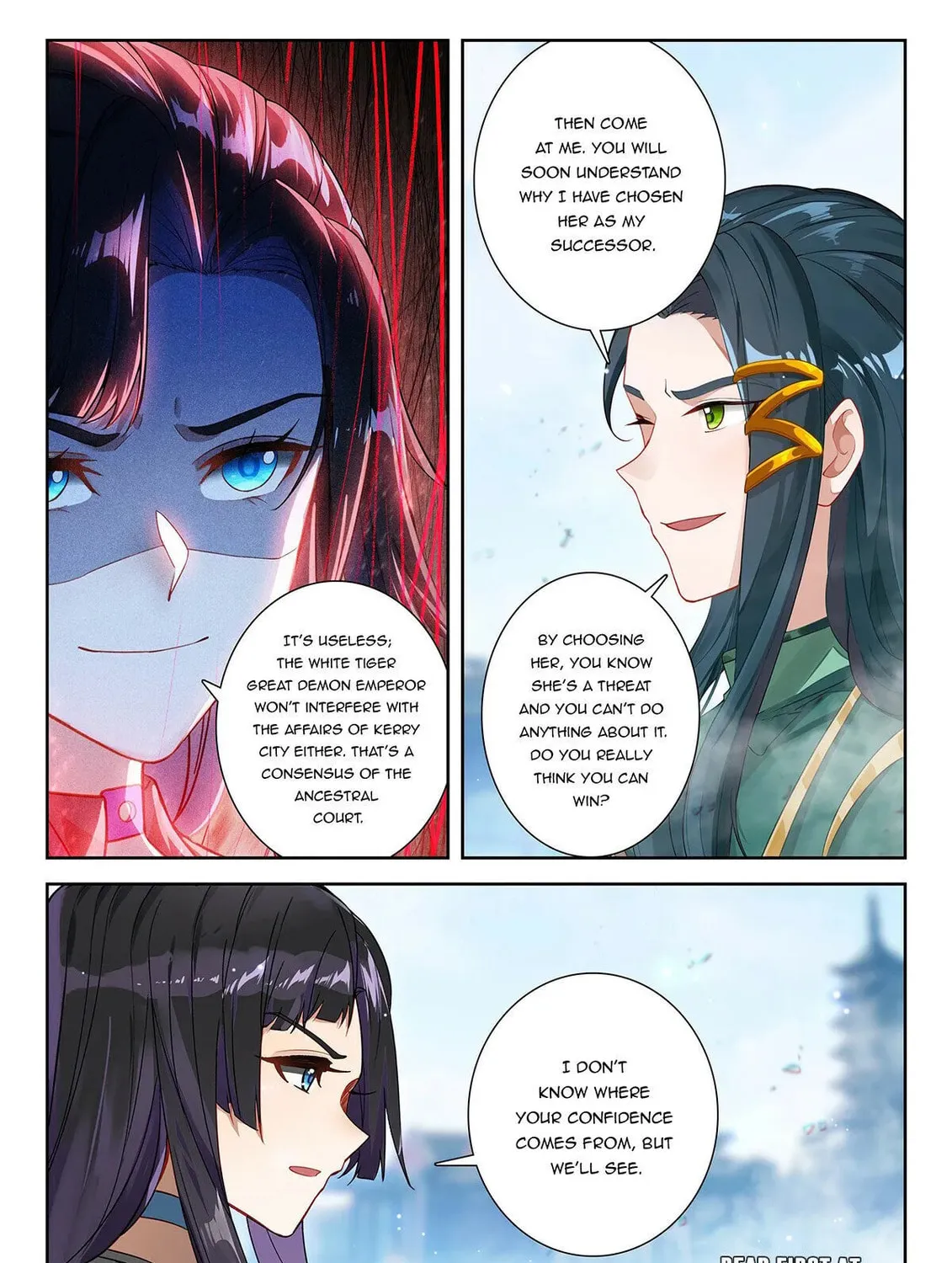 Soul Land V - Reborn for you (Colored) Chapter 220 page 21 - 