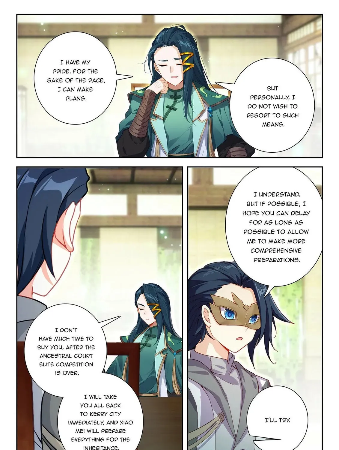Soul Land V - Reborn for you (Colored) Chapter 224 page 17 - 