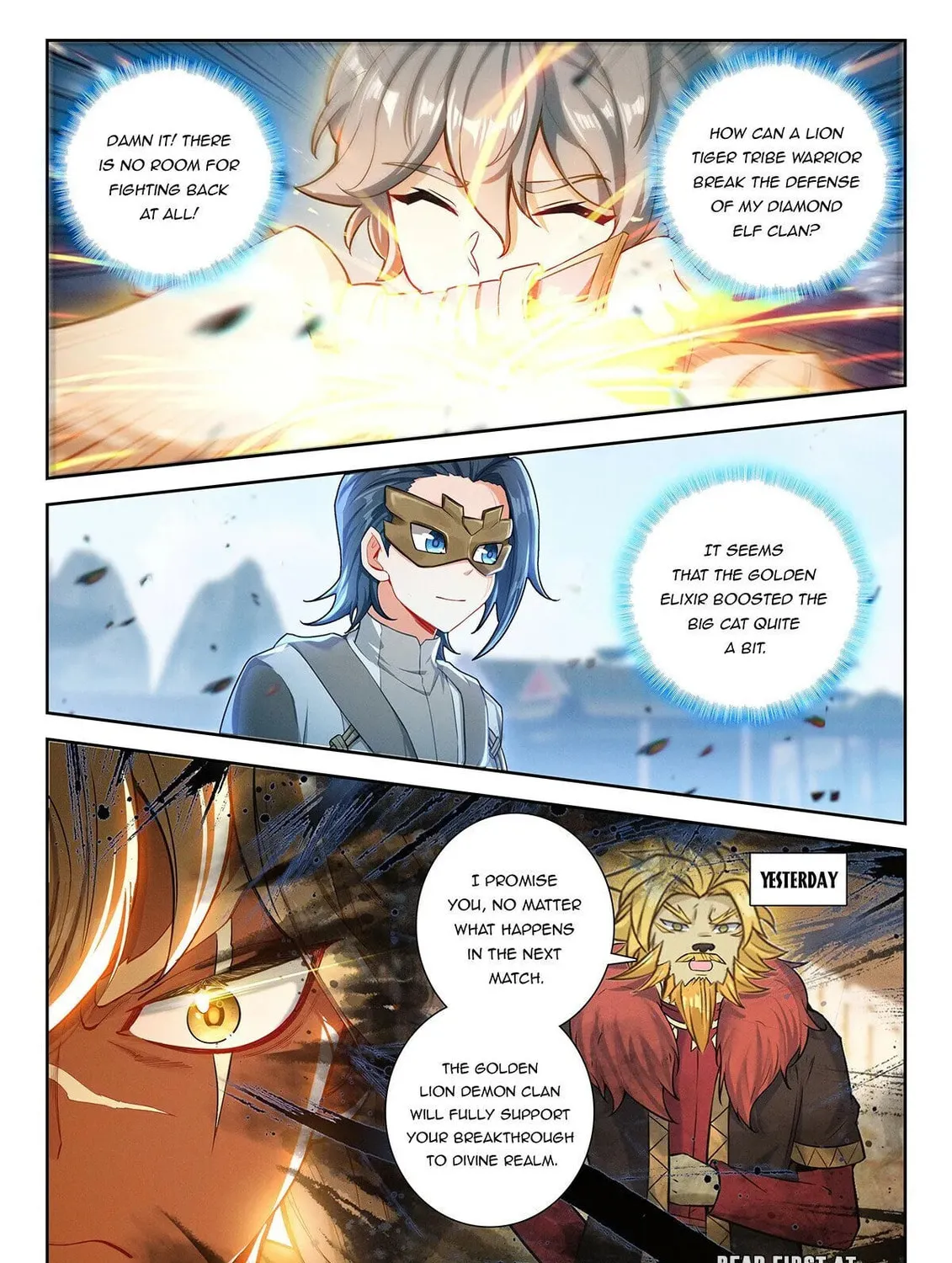 Soul Land V - Reborn for you (Colored) Chapter 225 page 19 - 