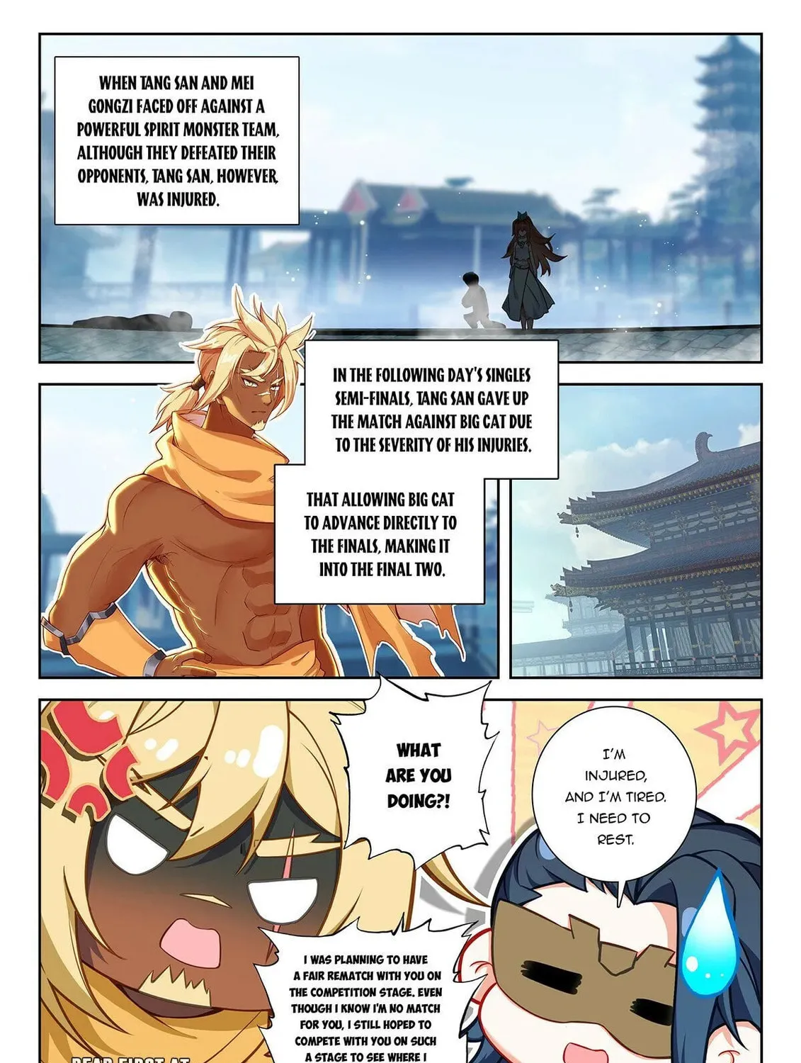 Soul Land V - Reborn for you (Colored) Chapter 226 page 11 - 