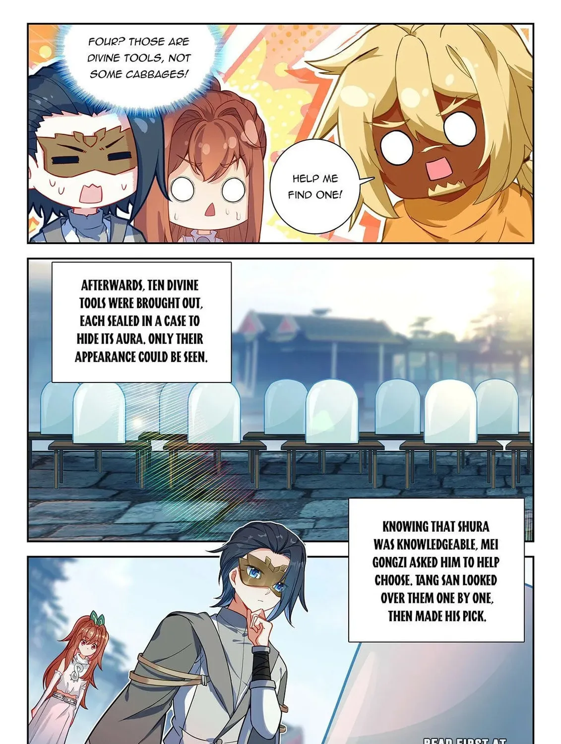 Soul Land V - Reborn for you (Colored) Chapter 230 page 11 - 