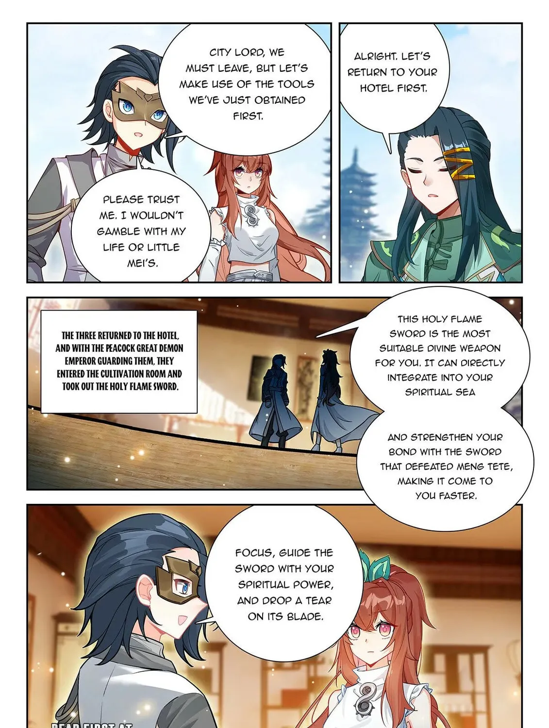 Soul Land V - Reborn for you (Colored) Chapter 230 page 23 - 