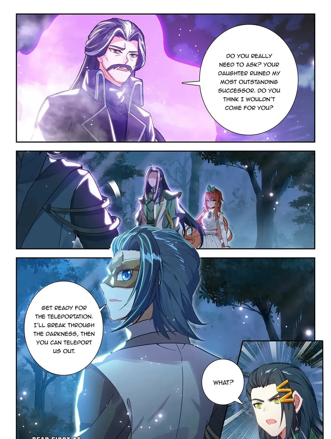 Soul Land V - Reborn for you (Colored) Chapter 231 page 23 - 