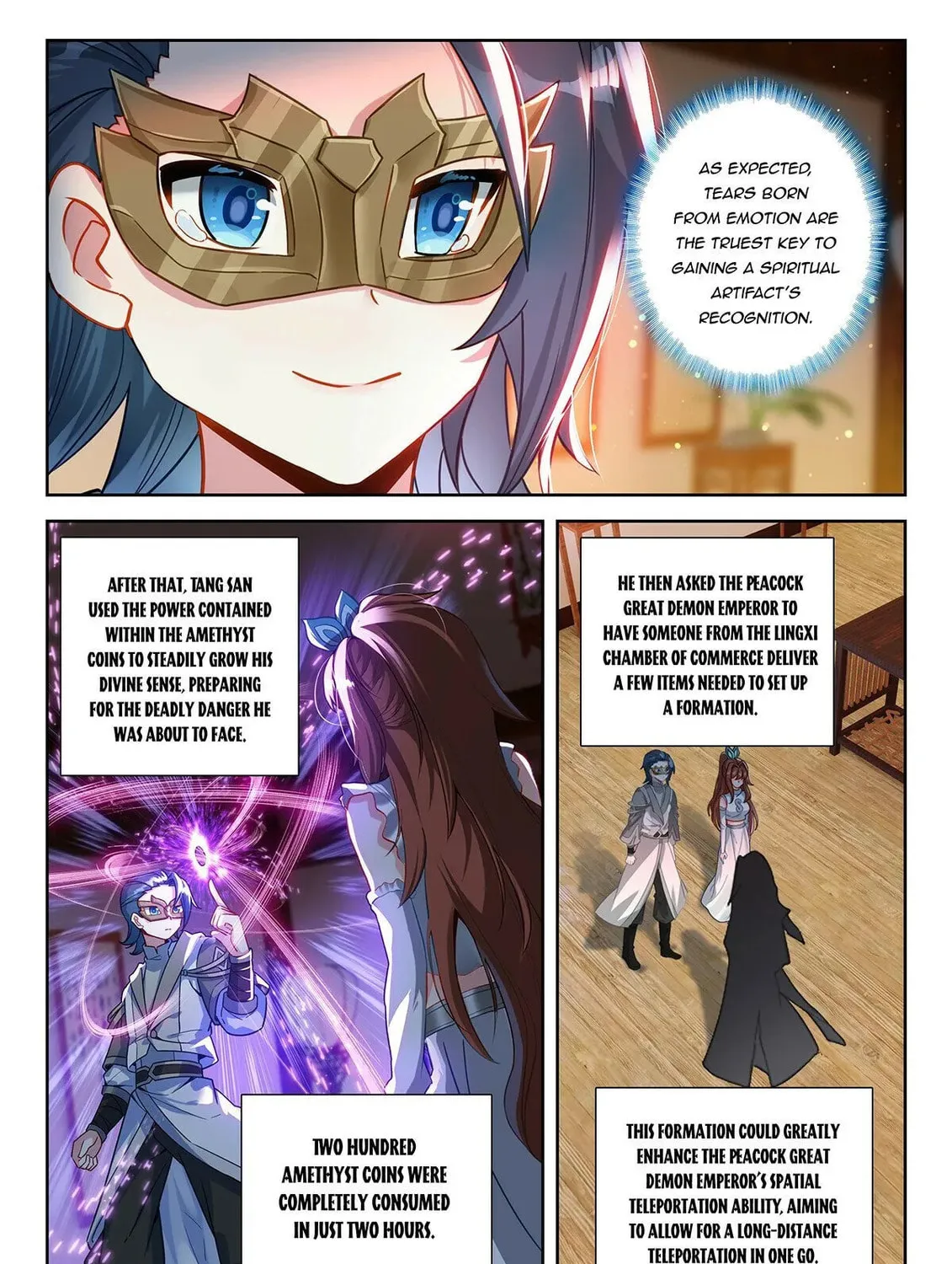 Soul Land V - Reborn for you (Colored) Chapter 231 page 9 - 