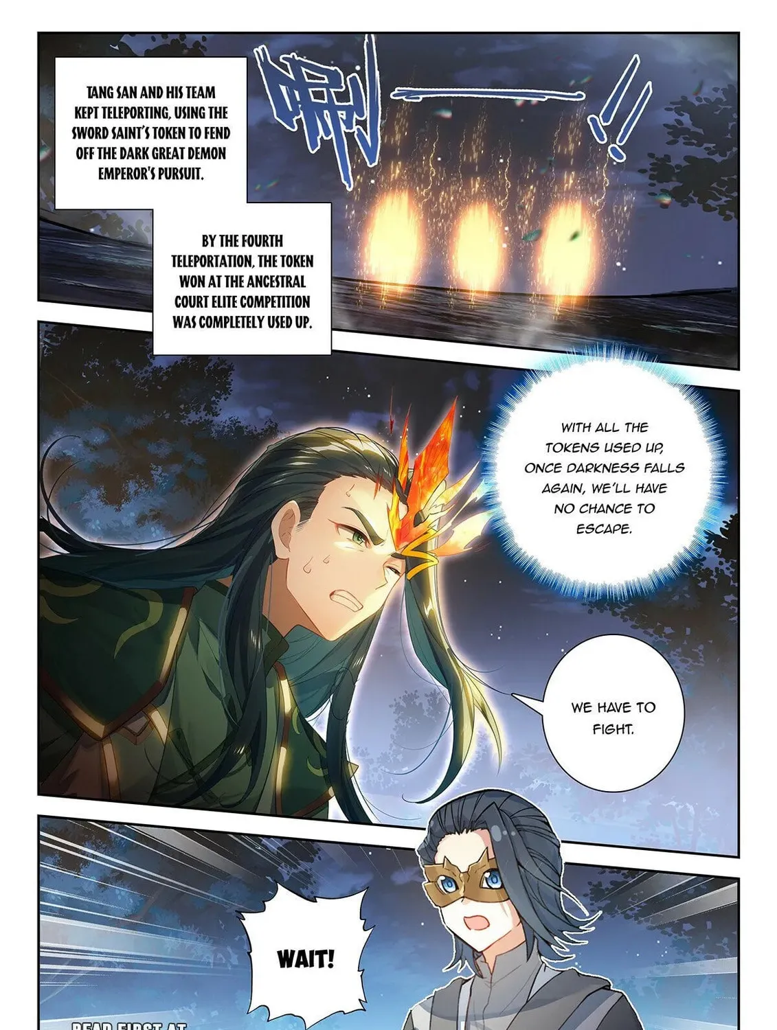 Soul Land V - Reborn for you (Colored) Chapter 232 page 3 - 