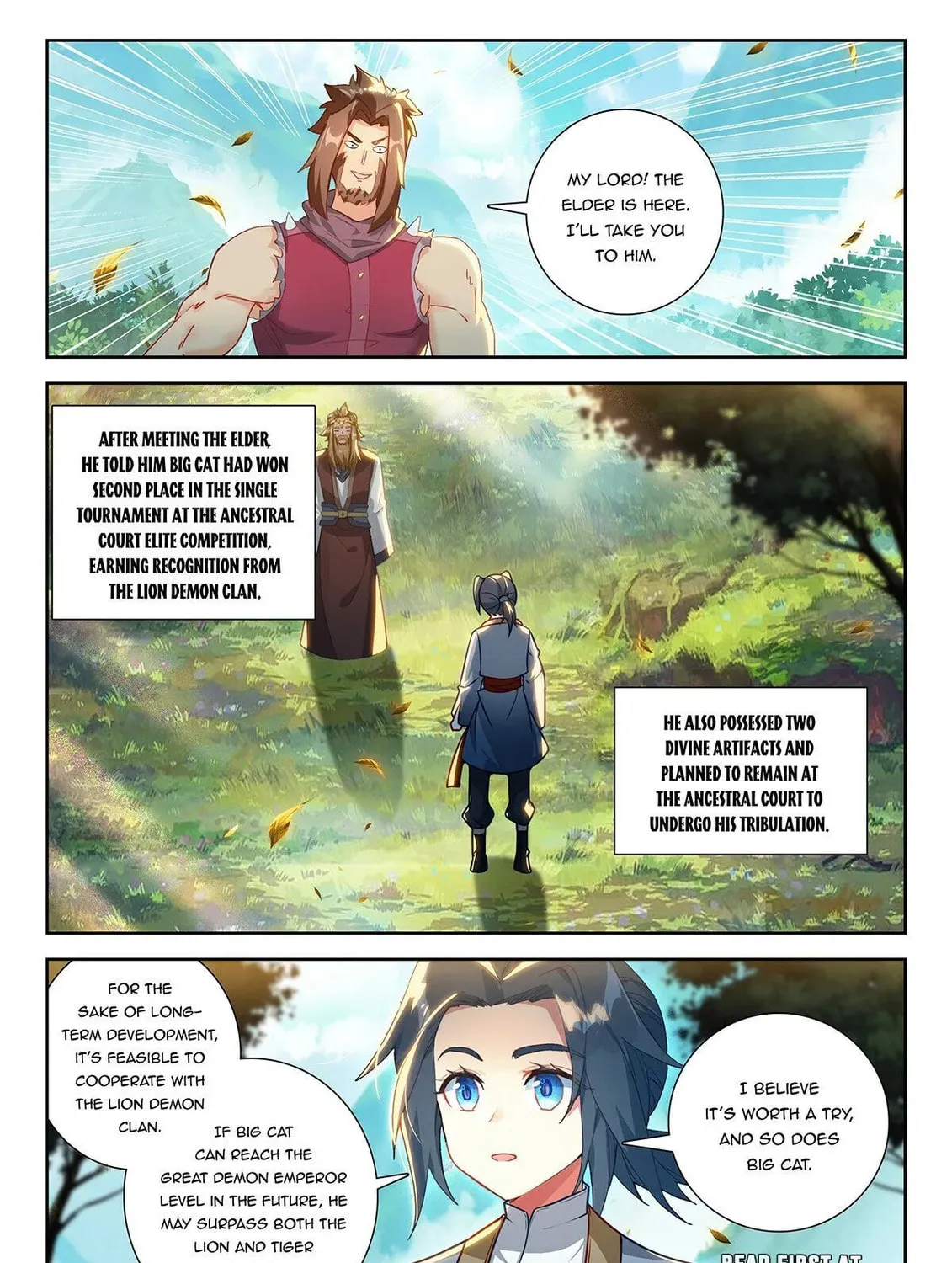 Soul Land V - Reborn for you (Colored) Chapter 234 page 3 - 