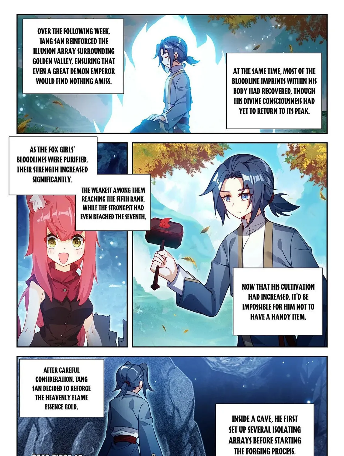 Soul Land V - Reborn for you (Colored) Chapter 234 page 7 - 