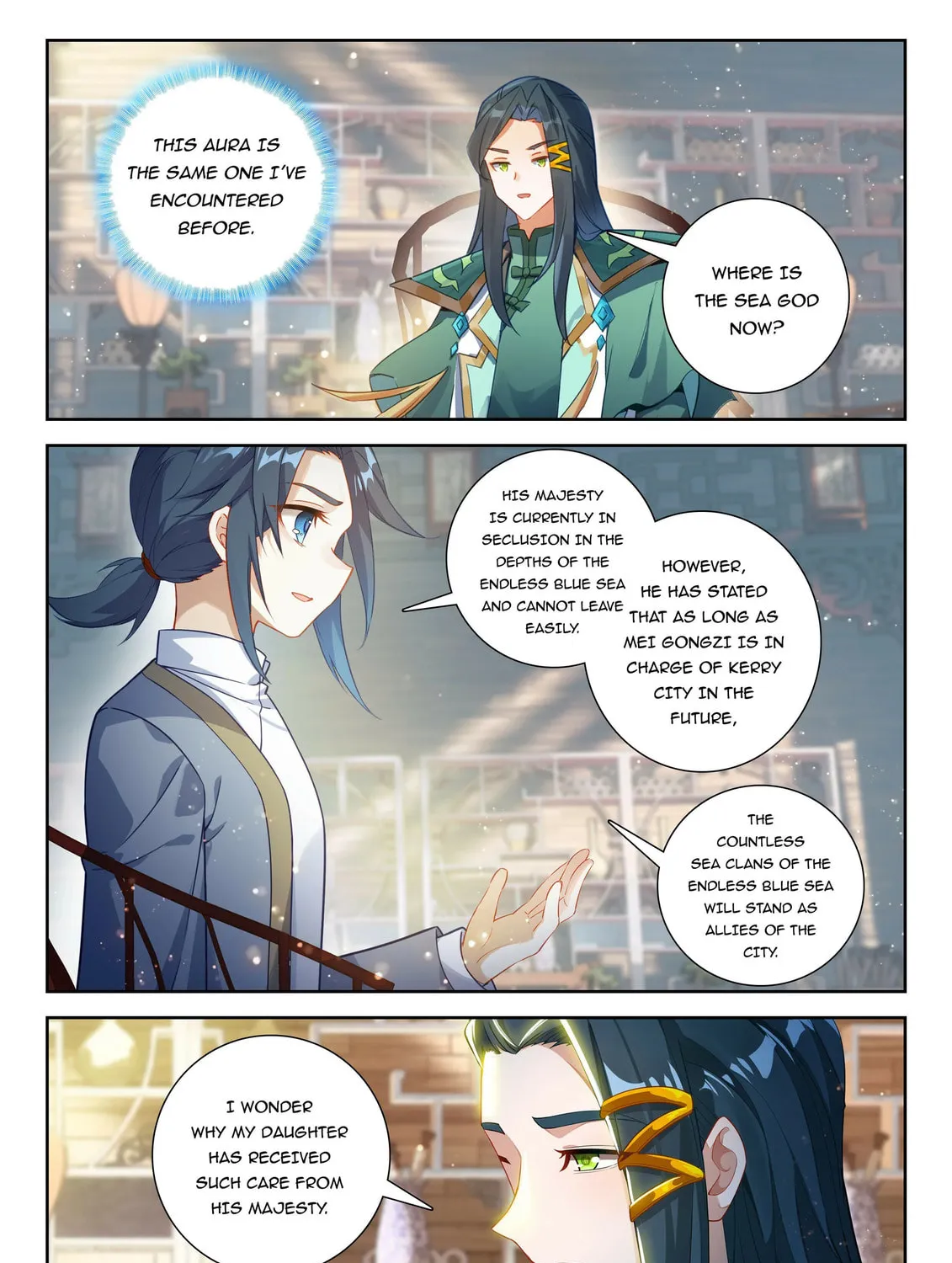 Soul Land V - Reborn for you (Colored) Chapter 238 page 21 - 