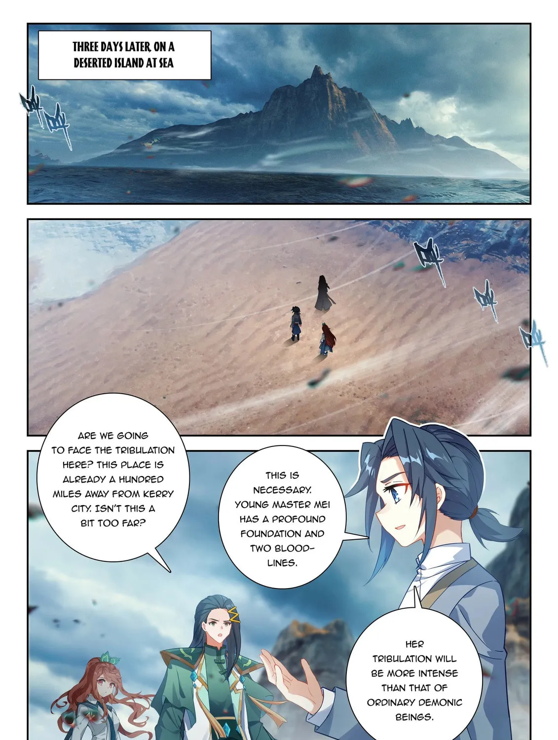 Soul Land V - Reborn for you (Colored) Chapter 239 page 9 - 