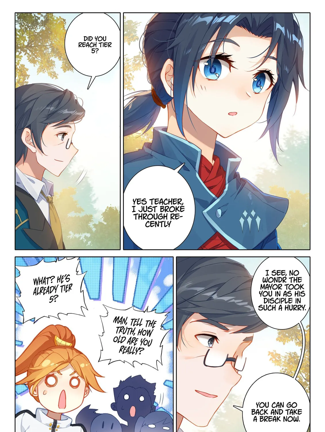 Soul Land V - Reborn for you (Colored) Chapter 25 page 14 - 