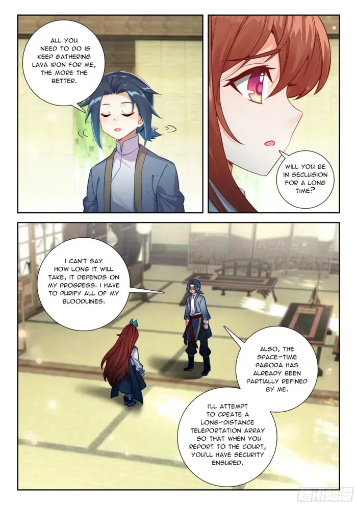 Soul Land V - Reborn for you (Colored) Chapter 250 page 10 - 
