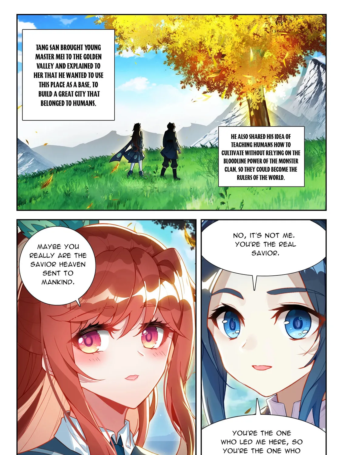 Soul Land V - Reborn for you (Colored) Chapter 251 page 27 - 