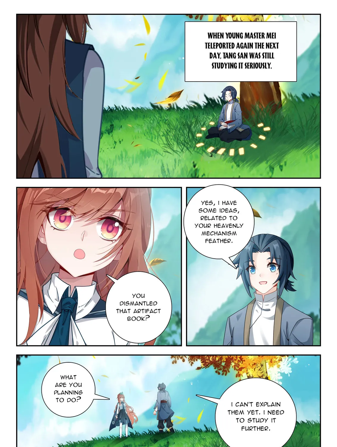 Soul Land V - Reborn for you (Colored) Chapter 253 page 33 - 