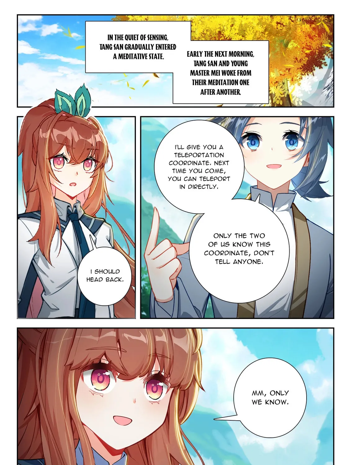 Soul Land V - Reborn for you (Colored) Chapter 253 page 9 - 