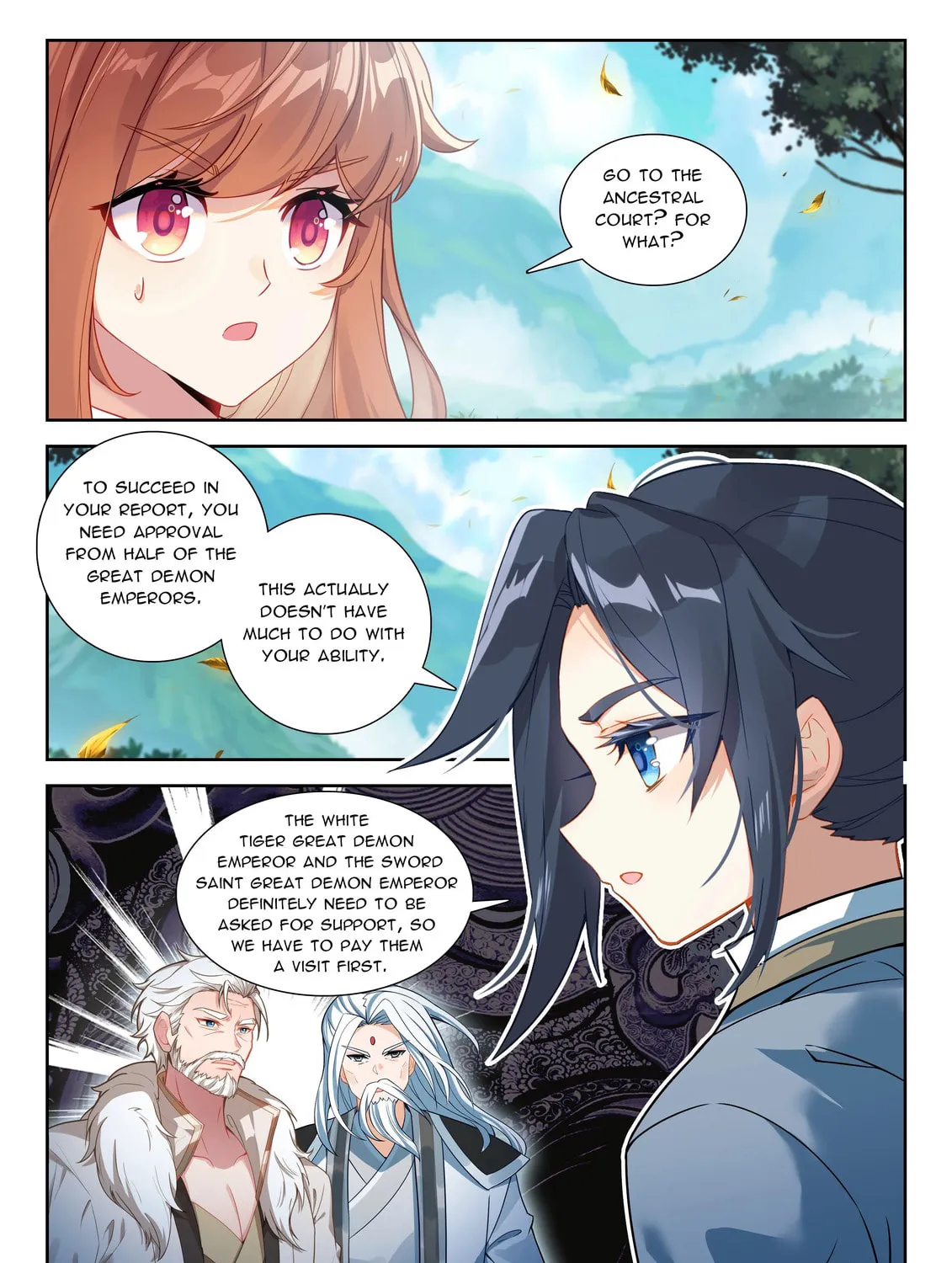 Soul Land V - Reborn for you (Colored) Chapter 254 page 11 - 