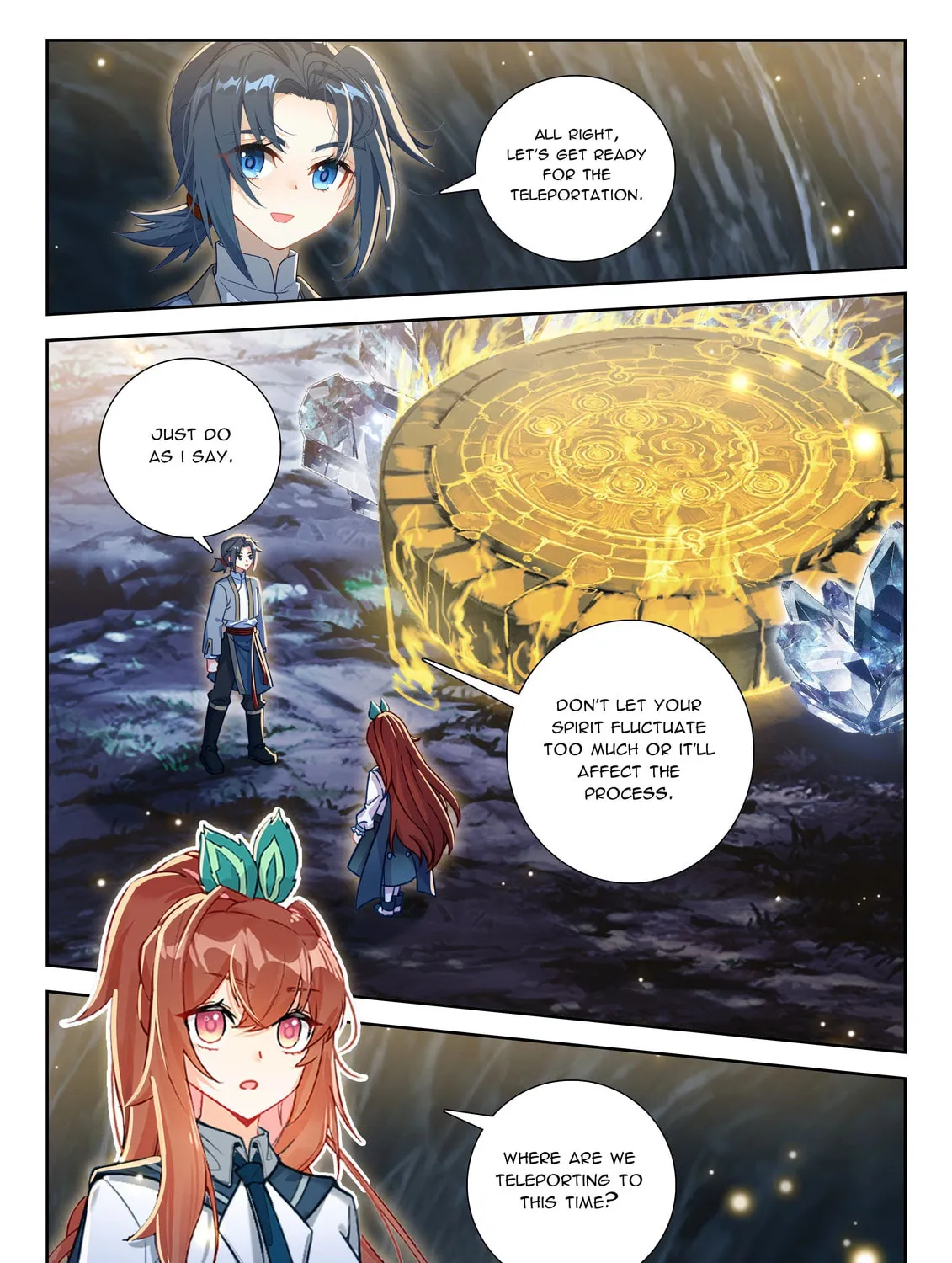 Soul Land V - Reborn for you (Colored) Chapter 255 page 3 - 