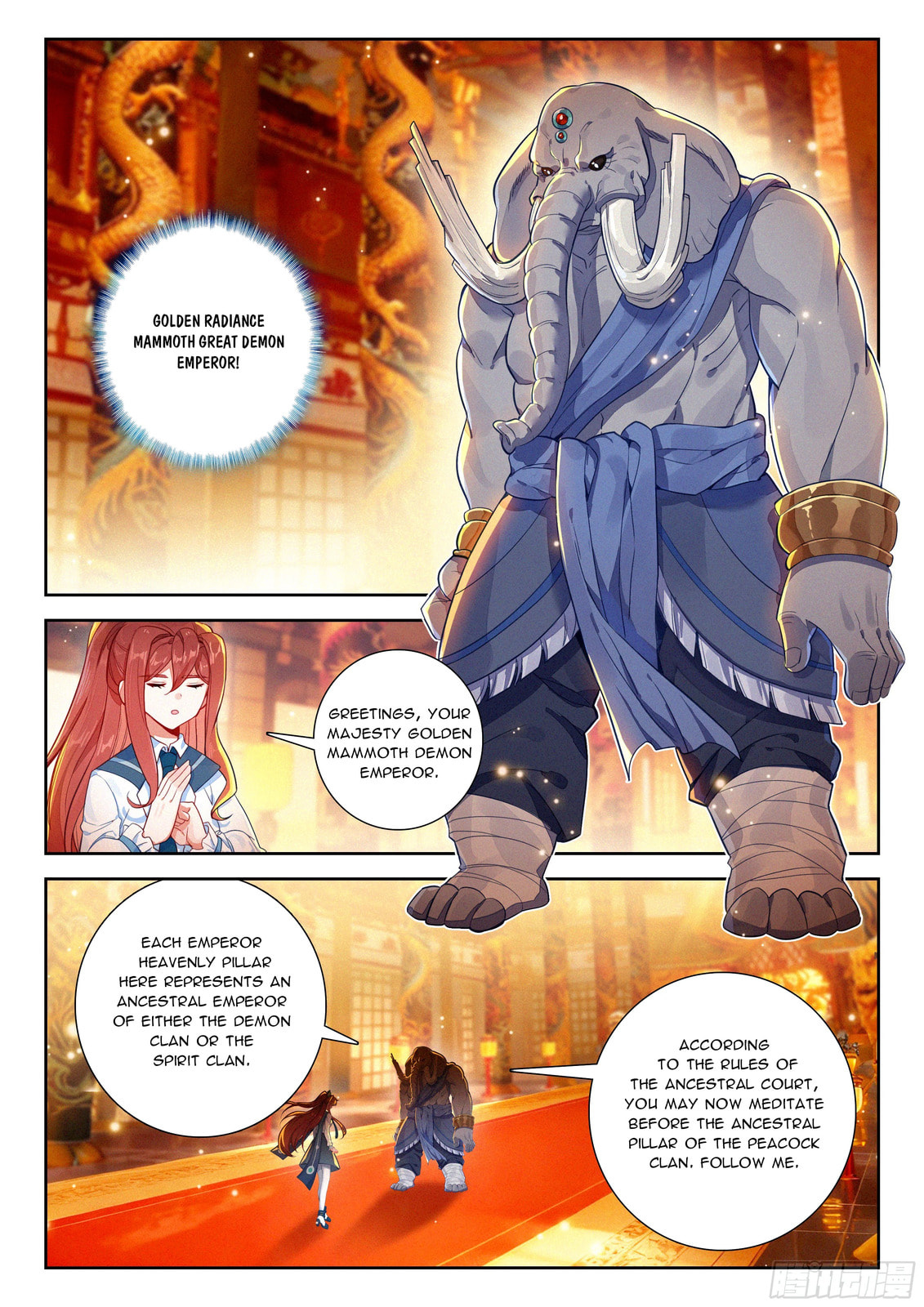 Soul Land V - Reborn for you (Colored) Chapter 260 page 11 - 