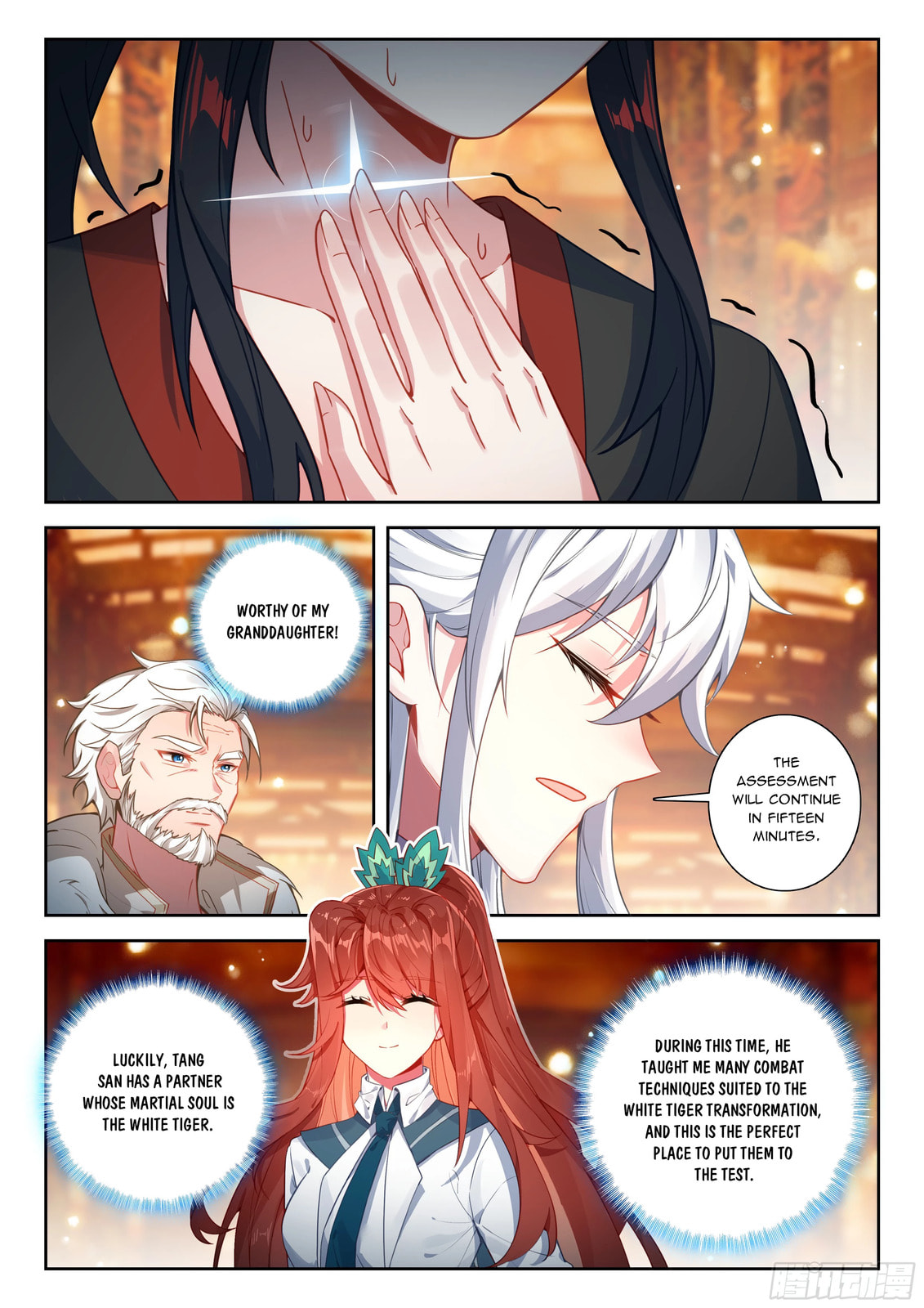 Soul Land V - Reborn for you (Colored) Chapter 262 page 11 - 
