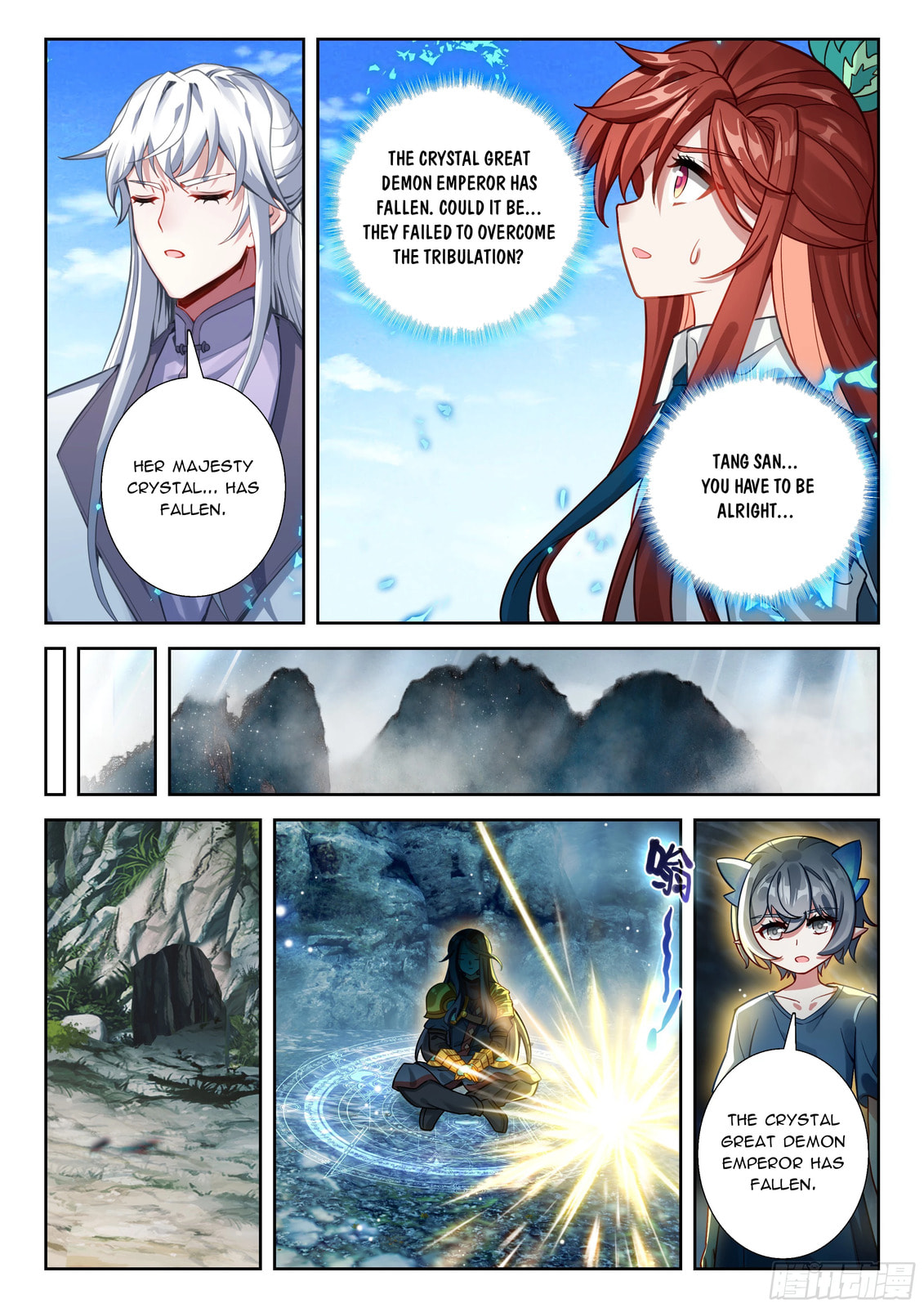 Soul Land V - Reborn for you (Colored) Chapter 270 page 3 - 
