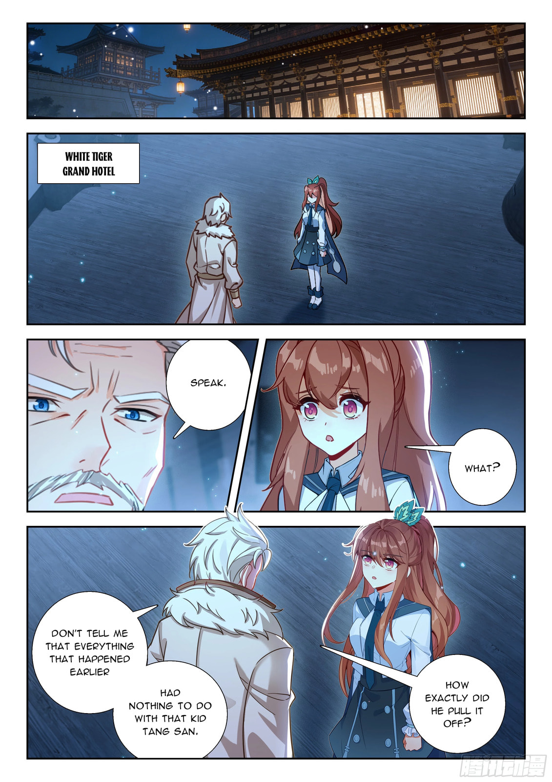 Soul Land V - Reborn for you (Colored) Chapter 270 page 7 - 