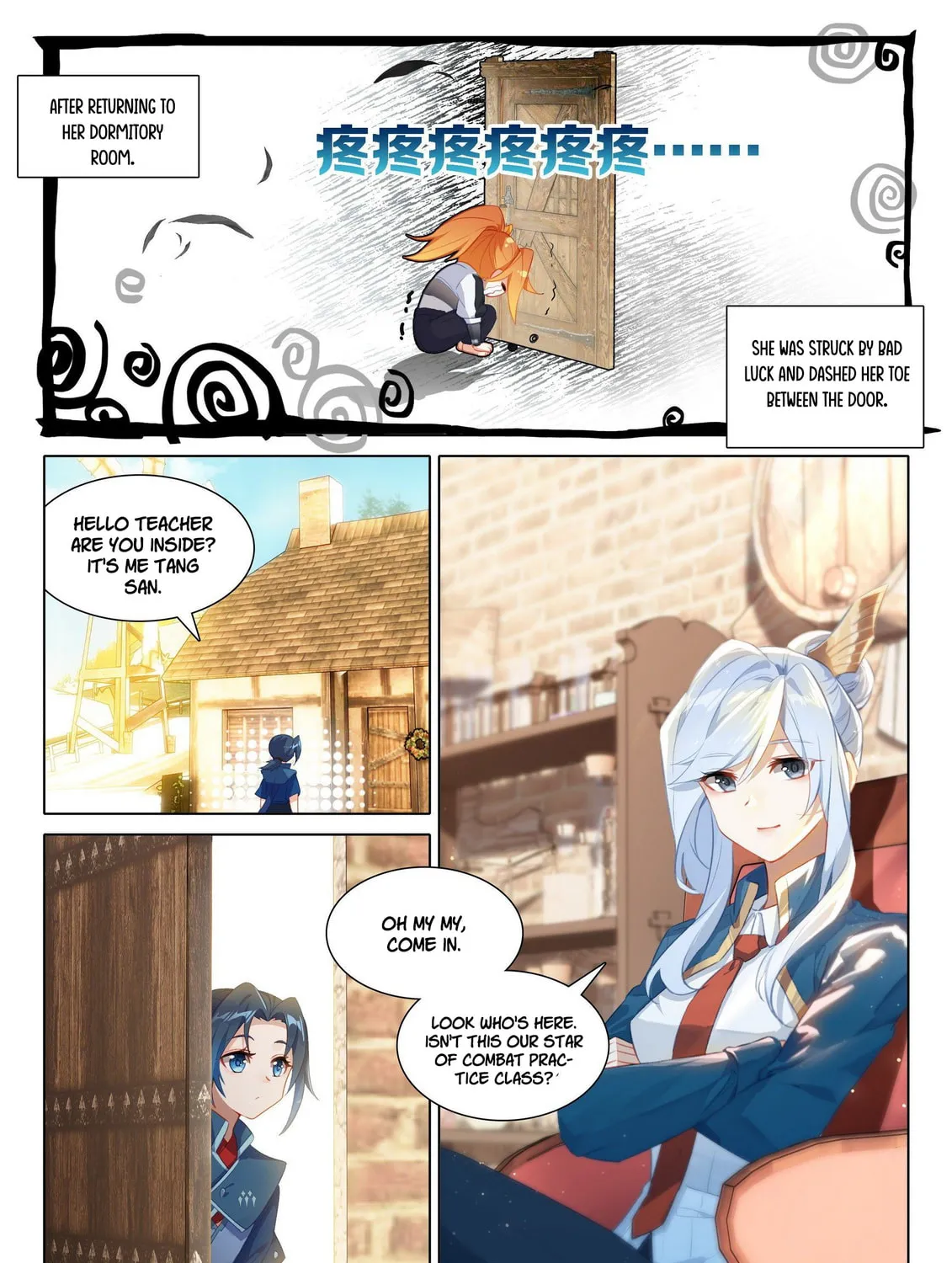 Soul Land V - Reborn for you (Colored) Chapter 28 page 35 - 