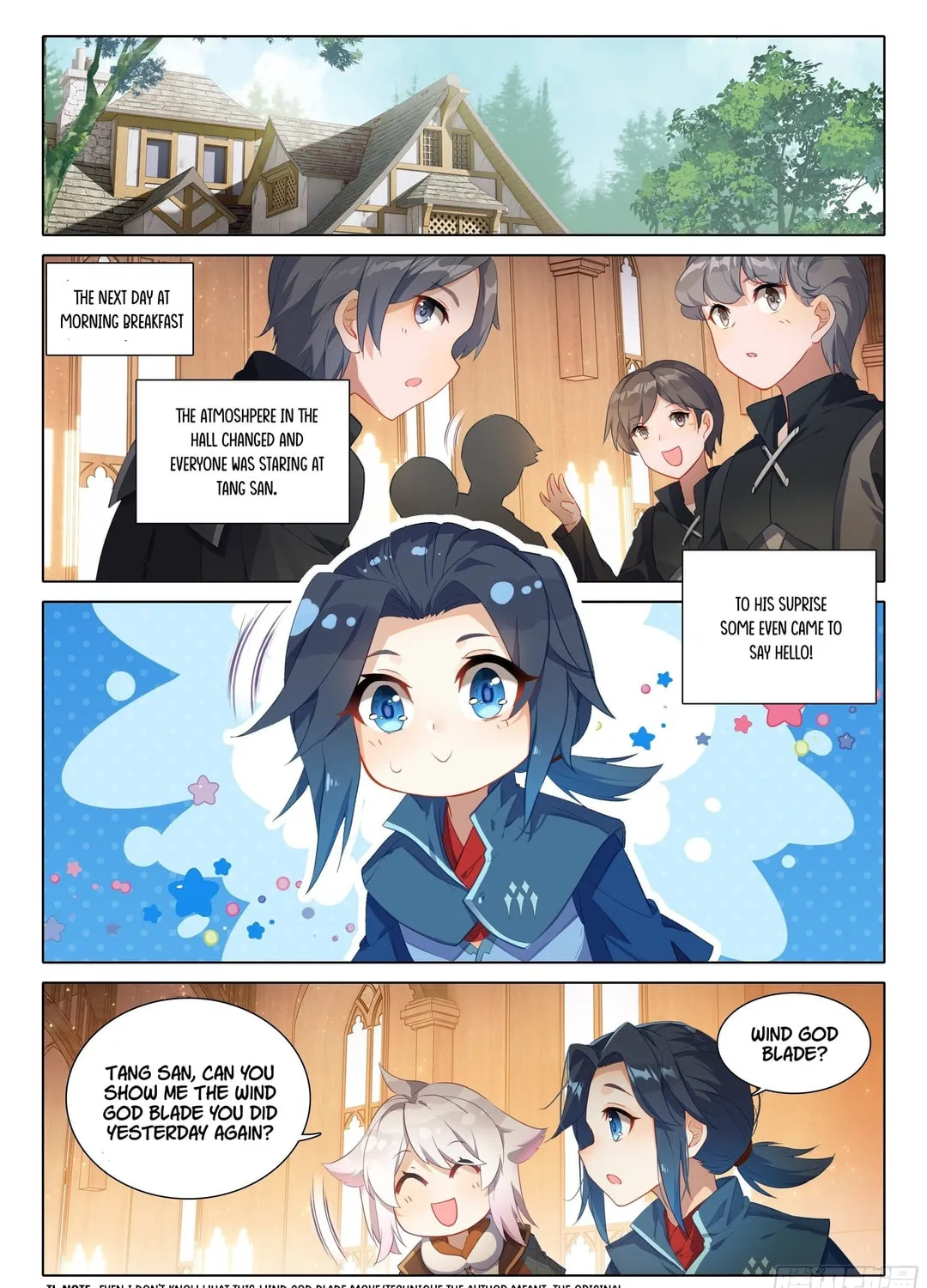 Soul Land V - Reborn for you (Colored) Chapter 29 page 34 - 