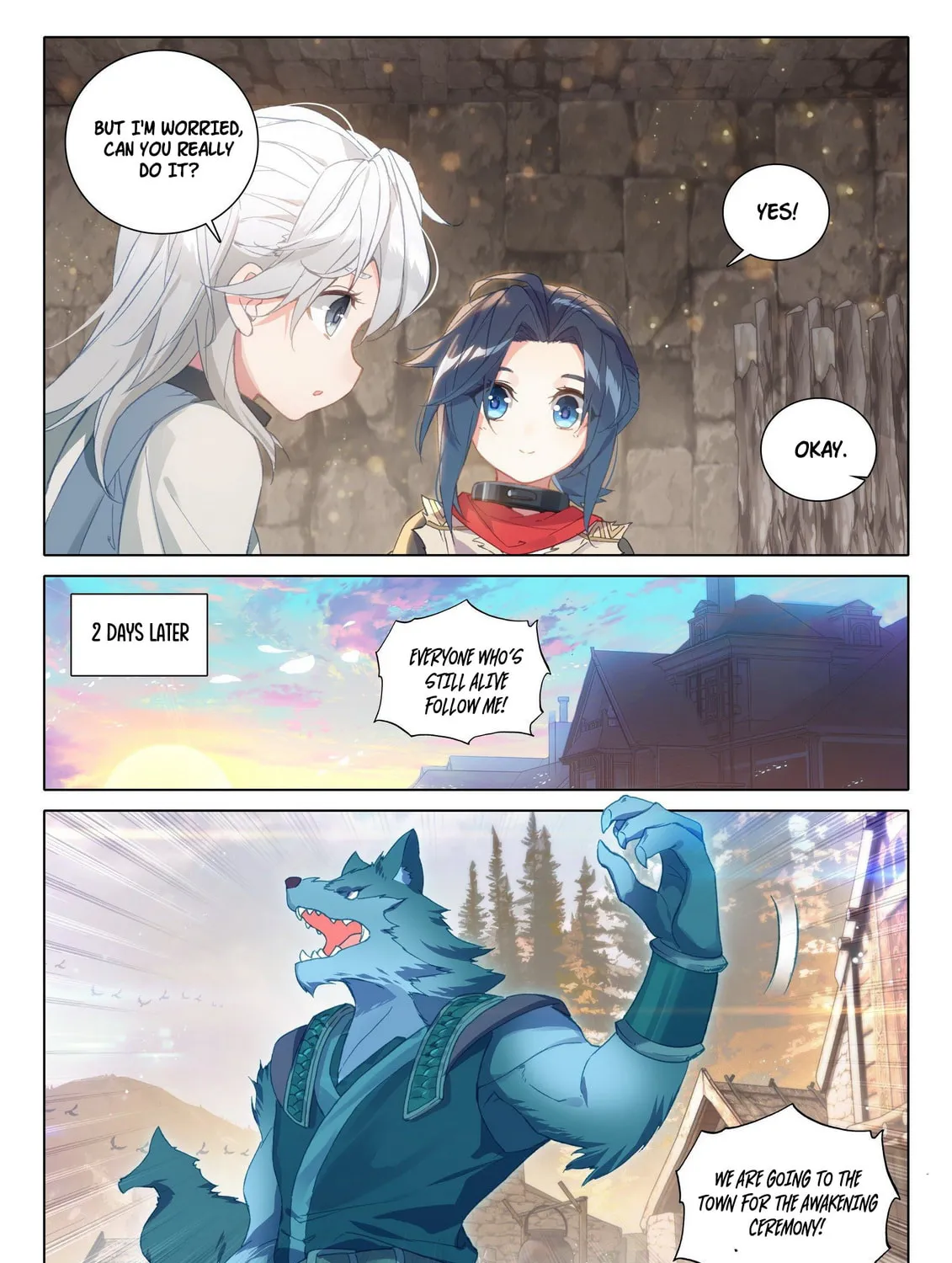 Soul Land V - Reborn for you (Colored) Chapter 3 page 32 - 