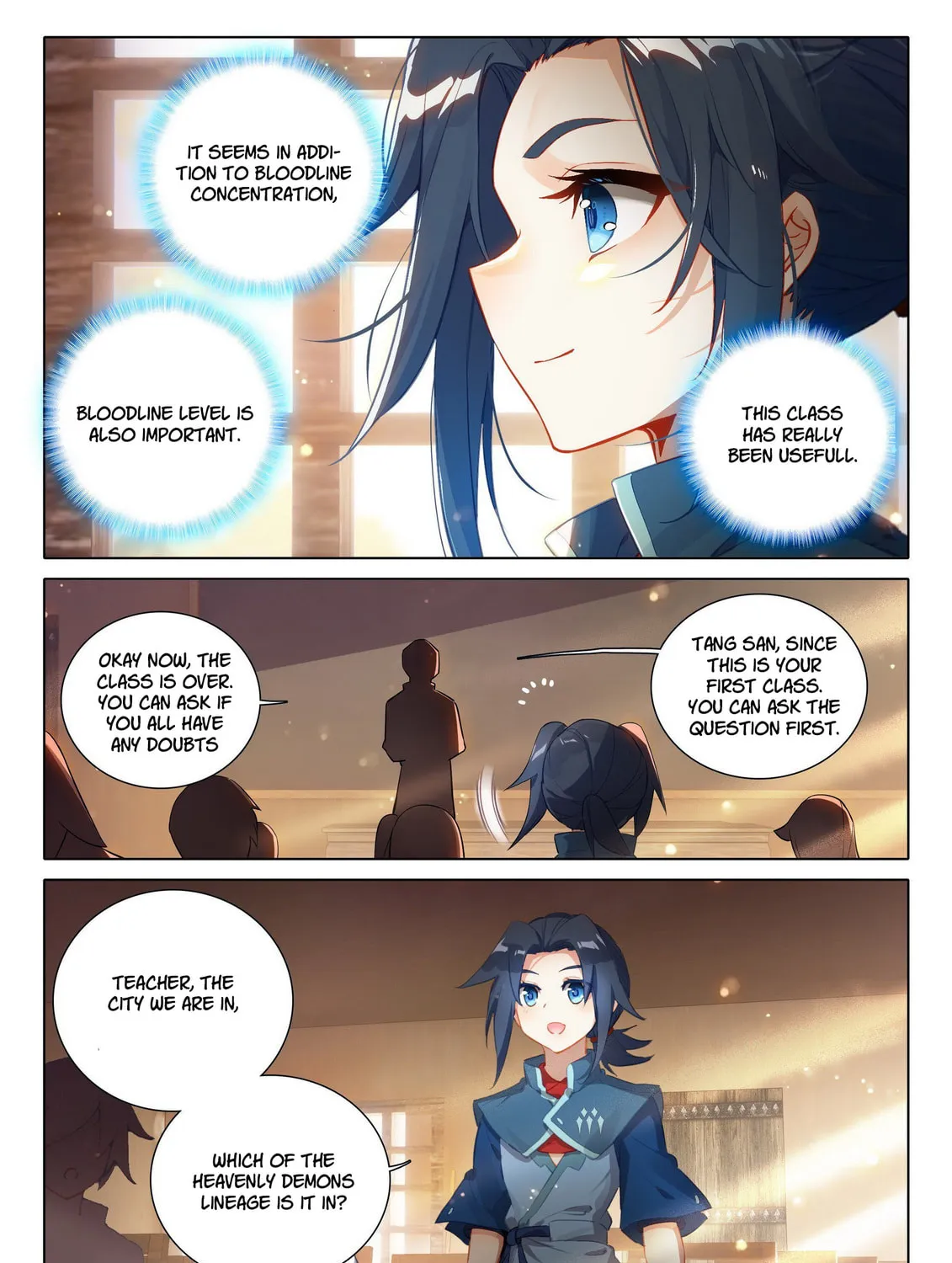 Soul Land V - Reborn for you (Colored) Chapter 30 page 28 - 
