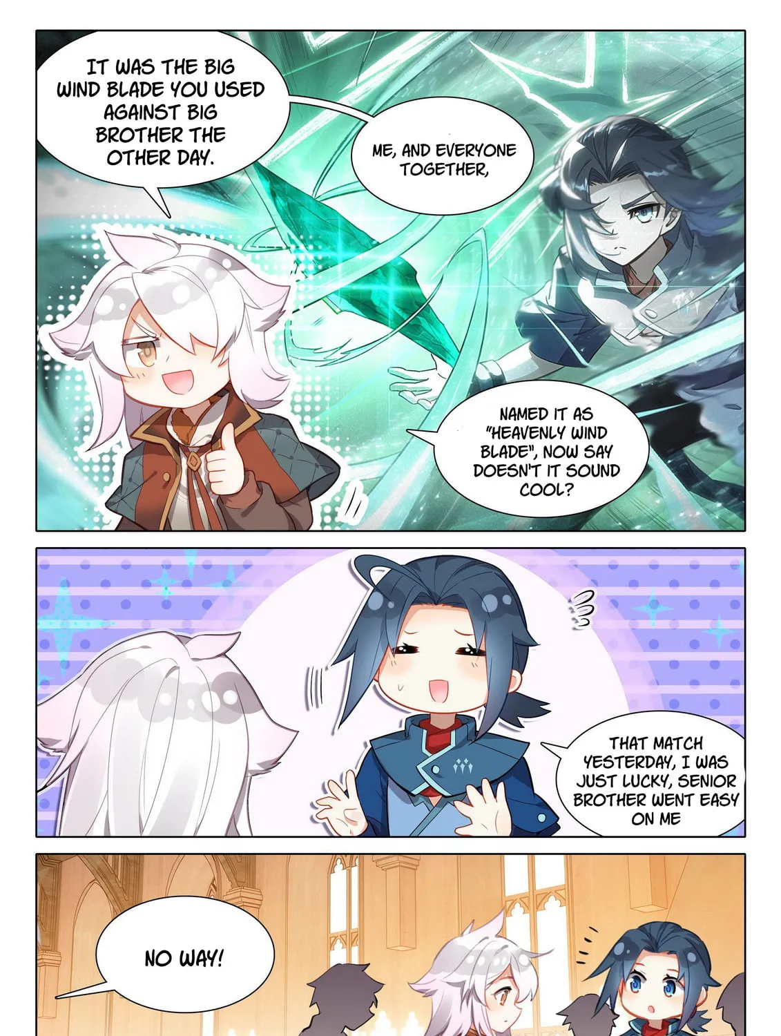Soul Land V - Reborn for you (Colored) Chapter 30 page 4 - 