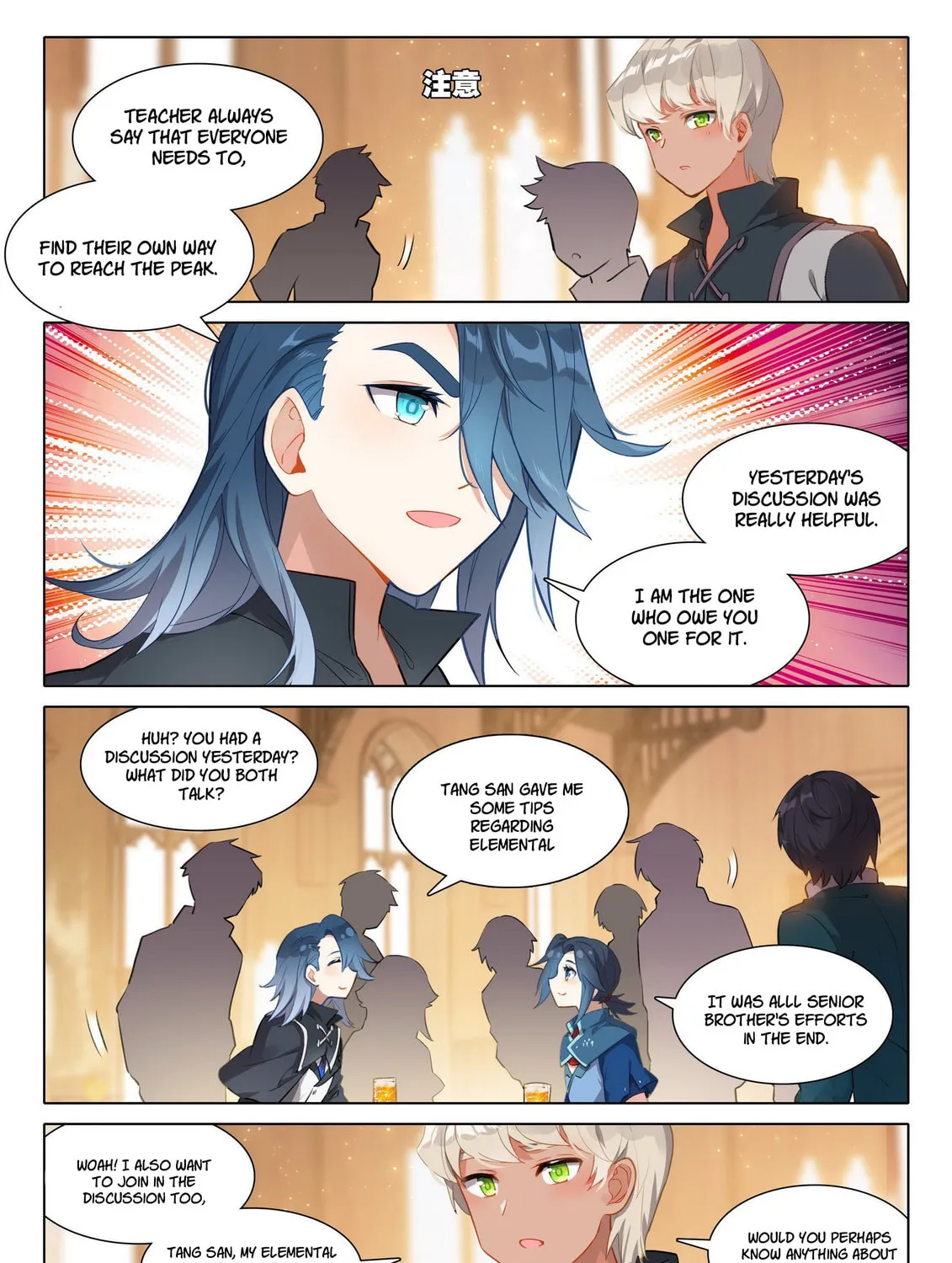 Soul Land V - Reborn for you (Colored) Chapter 30 page 8 - 