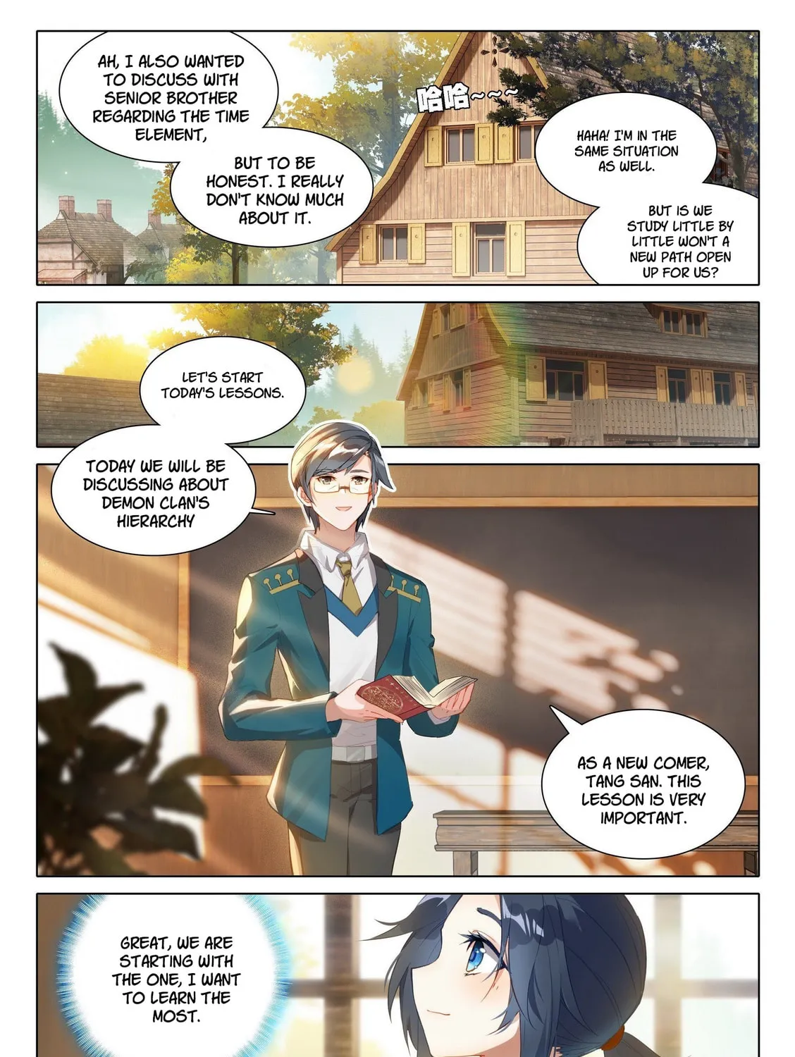Soul Land V - Reborn for you (Colored) Chapter 30 page 10 - 