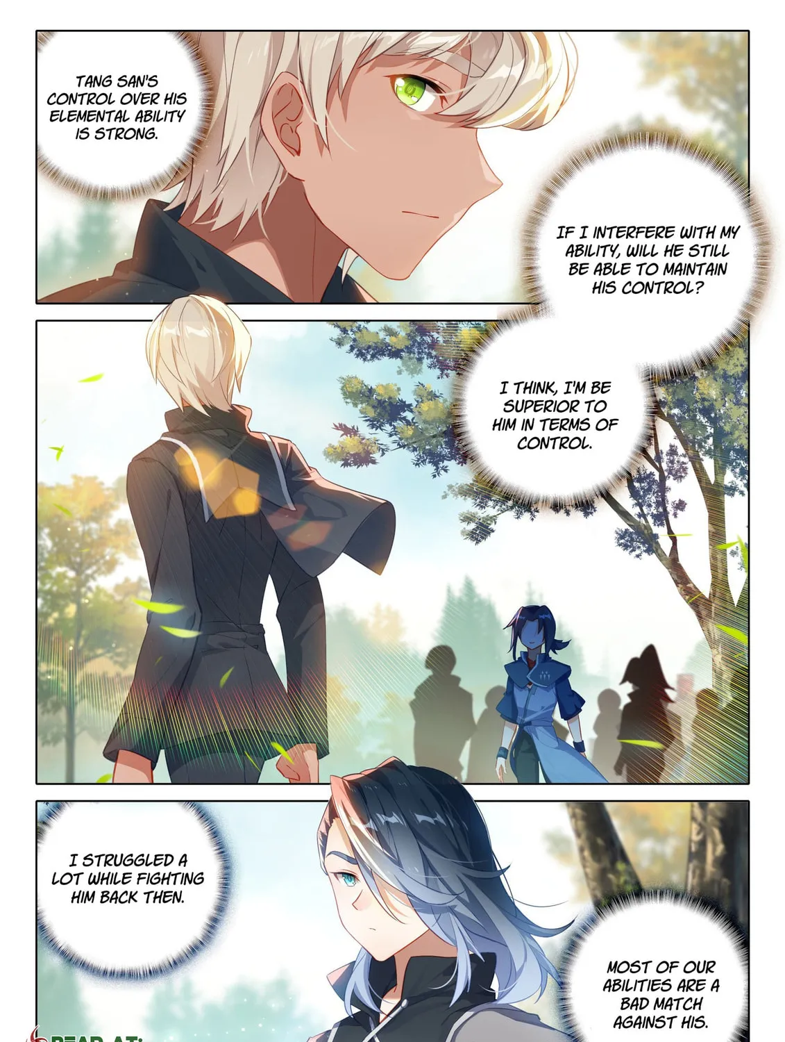 Soul Land V - Reborn for you (Colored) Chapter 34 page 4 - 
