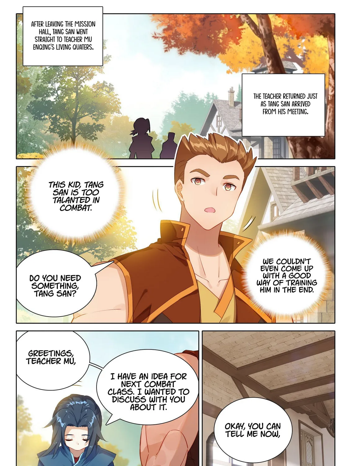 Soul Land V - Reborn for you (Colored) Chapter 35 page 14 - 