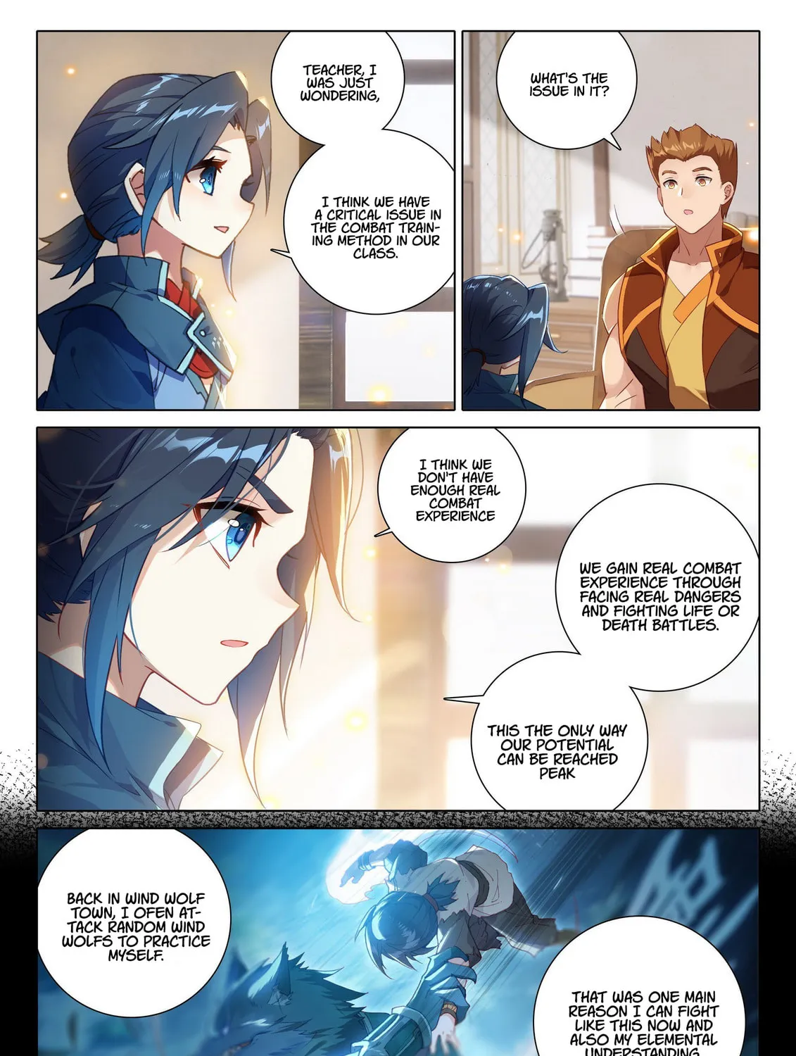 Soul Land V - Reborn for you (Colored) Chapter 35 page 16 - 